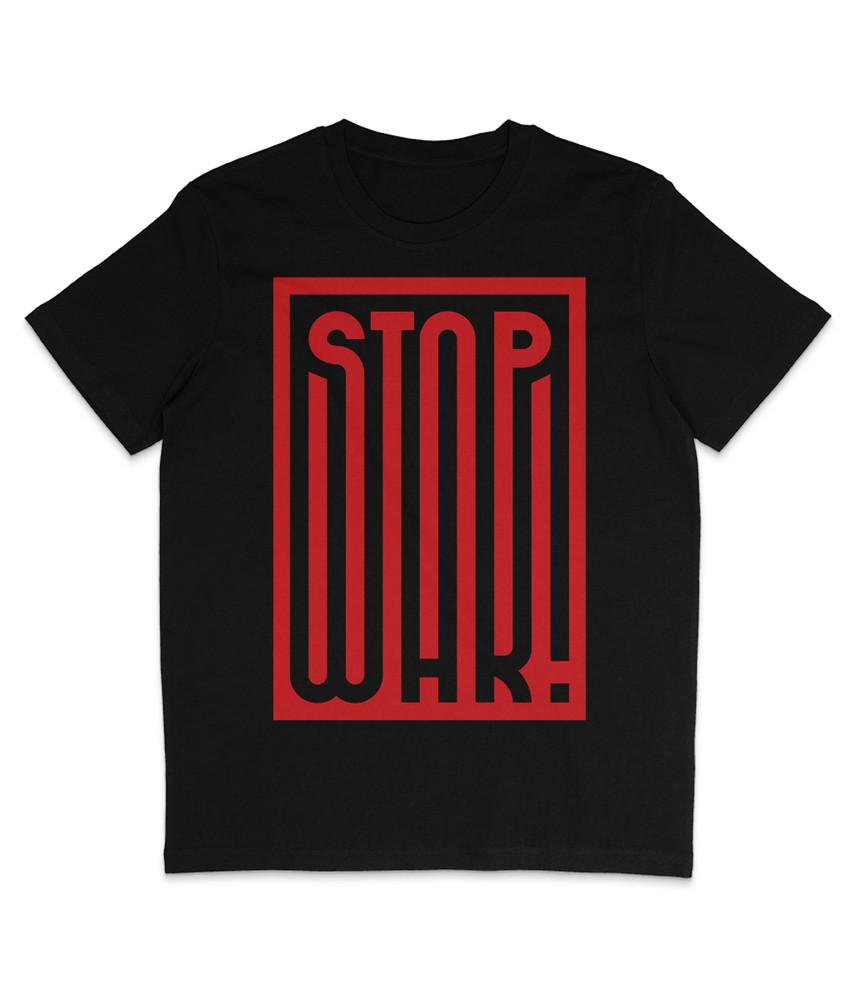 STOP WAR! - Version 2 - Organic T-Shirt - Protest - Stencil - Street Art XL
STOP WAR! - Version 2 - Organic T-Shirt - Protest - Stencil - Street Art XL