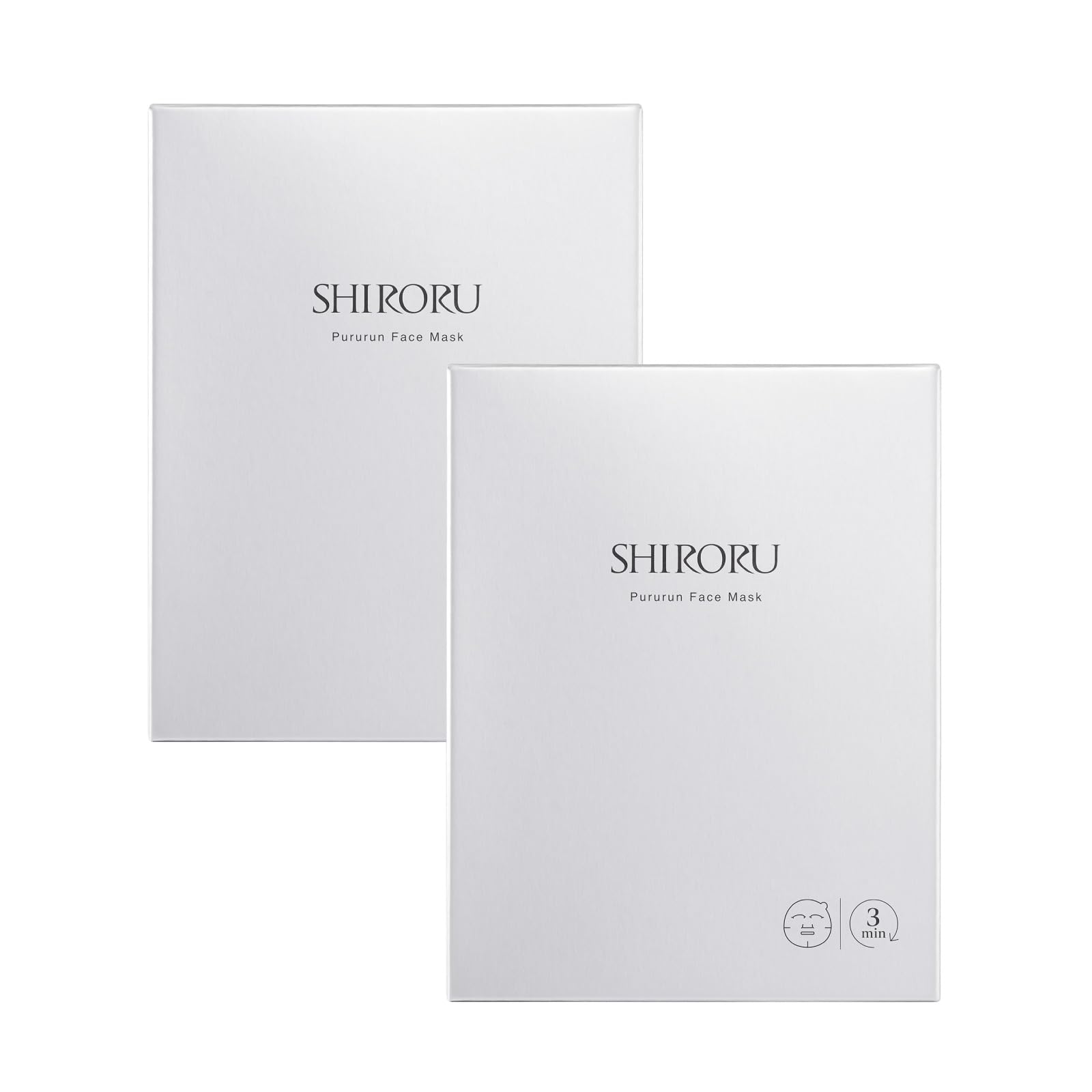 SHIRORU Pururun Face Mask Premium Moisturizing Pore Repair also used in cosmetic 5 sheets x 2 boxes & Contains exosomes, medicine!
SHIRORU Pururun Face Mask Premium Moisturizing Pore Repair also used in cosmetic 5 sheets x 2 boxes & Contains exosomes, medicine!