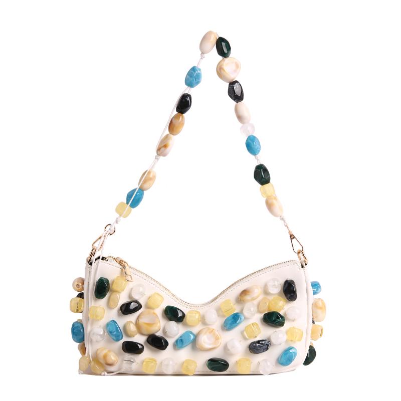 2026 Spring & Summer Creative Fashionable New PU Square Shoulder Bags Exquisite Beading Hot Trendy Crossbody Bags for Women білий
2026 Spring & Summer Creative Fashionable New PU Square Shoulder Bags Exquisite Beading Hot Trendy Crossbody Bags for Women білий