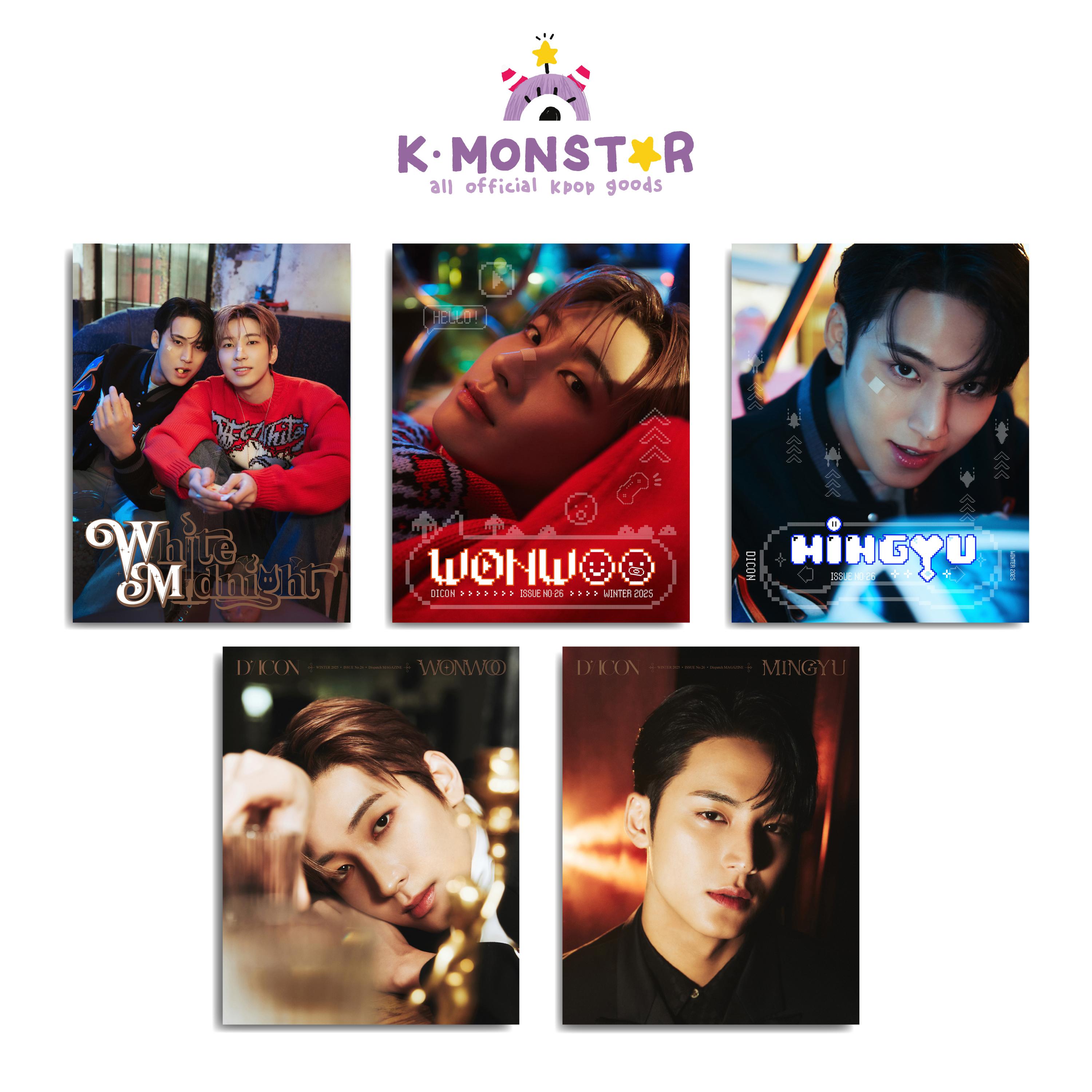 SEVENTEEN WONWOO&MINGYU - DICON VOLUME N°26 White Midnight B-MINGYU 
SEVENTEEN WONWOO&MINGYU - DICON VOLUME N°26 White Midnight B-MINGYU