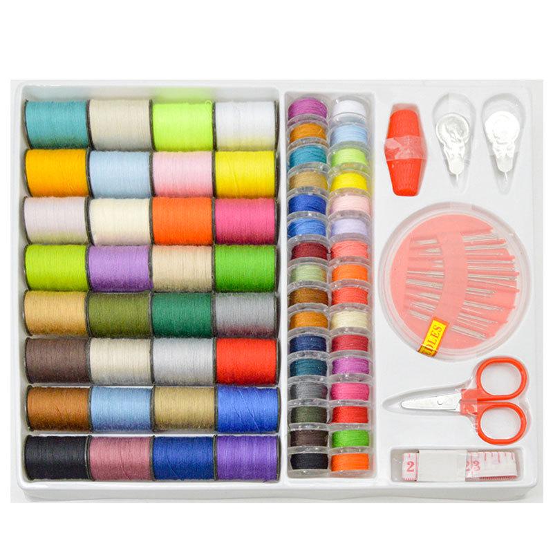 Домашний портативный набор для шитья с швейной машинкой и 64 мотками цветных ниток
Домашний портативный набор для шитья с швейной машинкой и 64 мотками цветных ниток