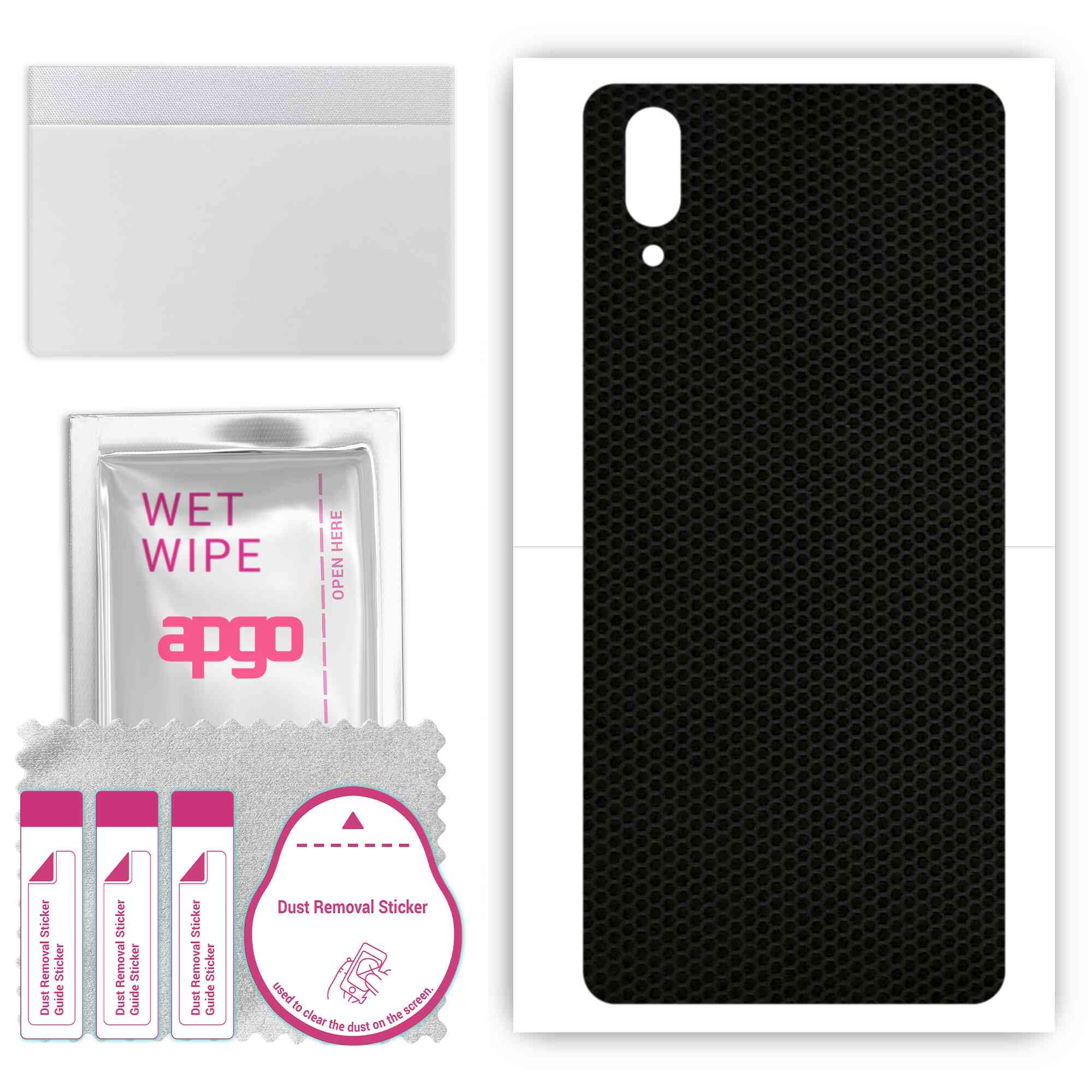 apgo Protective Skin Sticker for the back compatible with vivo X23, Wrap Film, Foil, Vinyl - Pattern Matrix
apgo Protective Skin Sticker for the back compatible with vivo X23, Wrap Film, Foil, Vinyl - Pattern Matrix