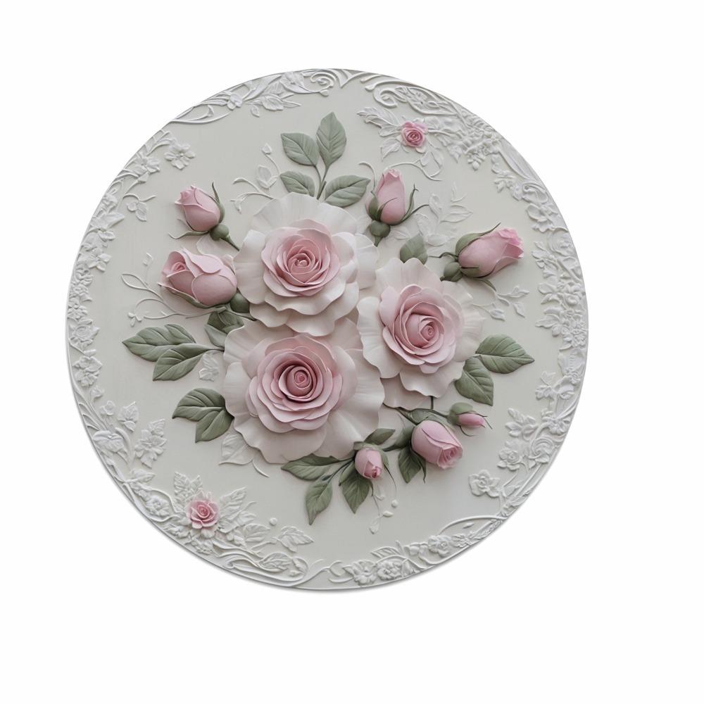 Heat Insulation Floral Birds Table Placemat Anti-scald Coffee Cup Mats Party Table Decoration White Rose 35cm
Heat Insulation Floral Birds Table Placemat Anti-scald Coffee Cup Mats Party Table Decoration White Rose 35cm