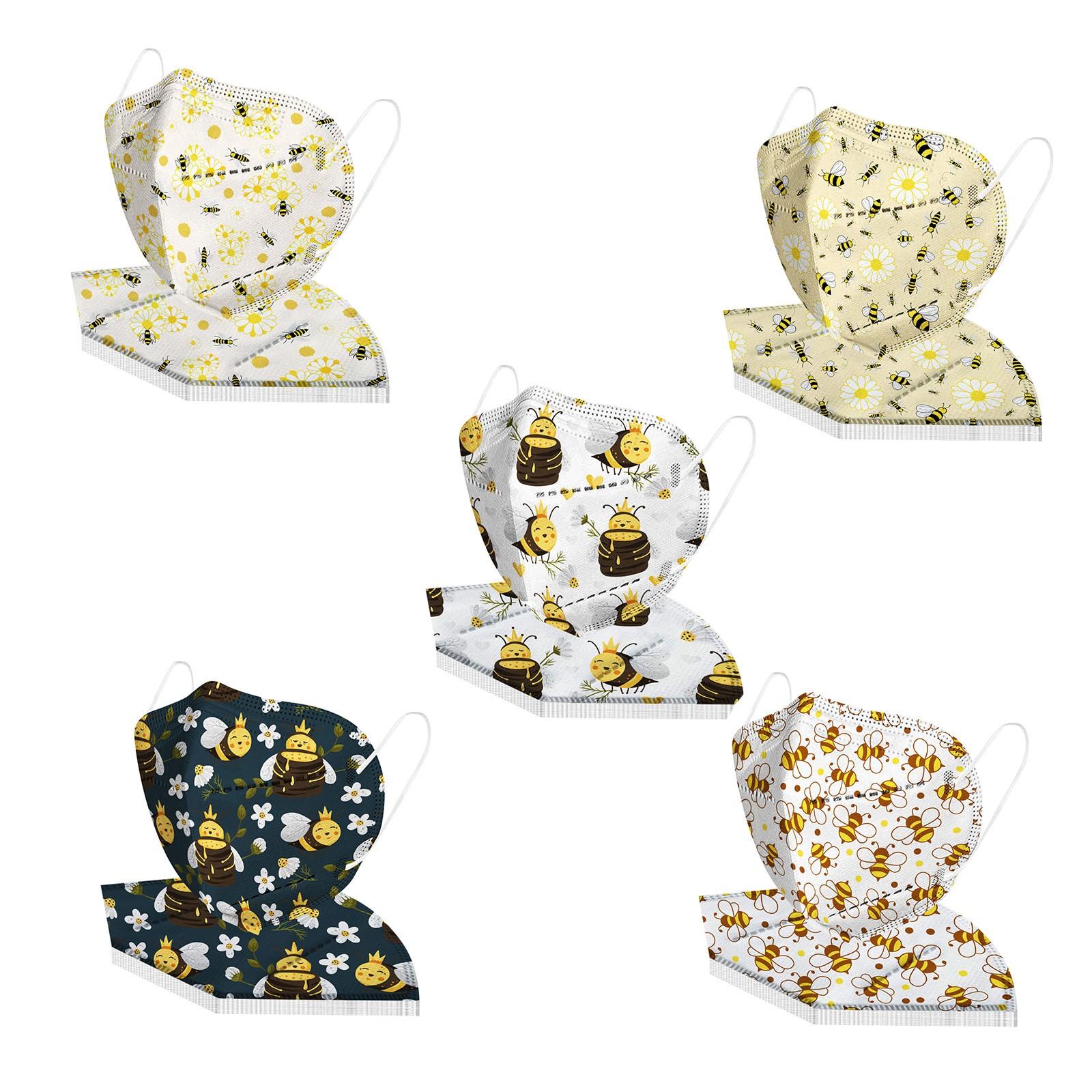 (SU)Одноразовая унисекс маска с изображением пчел для взрослых, наружная профилактическая маска с рыбой для лица
(SU)Одноразовая унисекс маска с изображением пчел для взрослых, наружная профилактическая маска с рыбой для лица