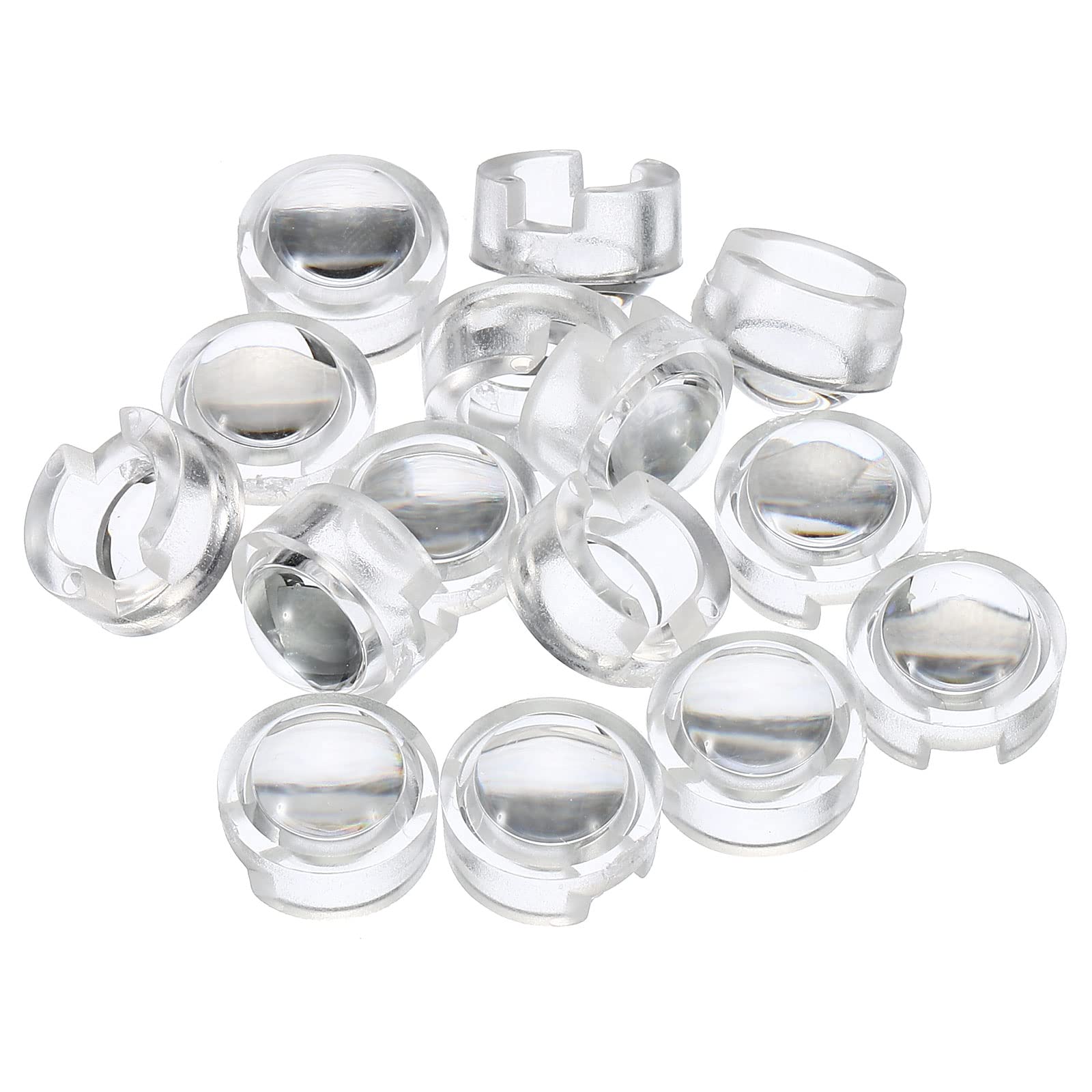 PATIKIL 13mm LED Convex Lens 15pcs 45 Degree Beam Angle Acrylic LED Optical Convex Condenser Lens 1W 3W for LED Lamp Beads Thermal Camera Transparent
PATIKIL 13mm LED Convex Lens 15pcs 45 Degree Beam Angle Acrylic LED Optical Convex Condenser Lens 1W 3W for LED Lamp Beads Thermal Camera Transparent