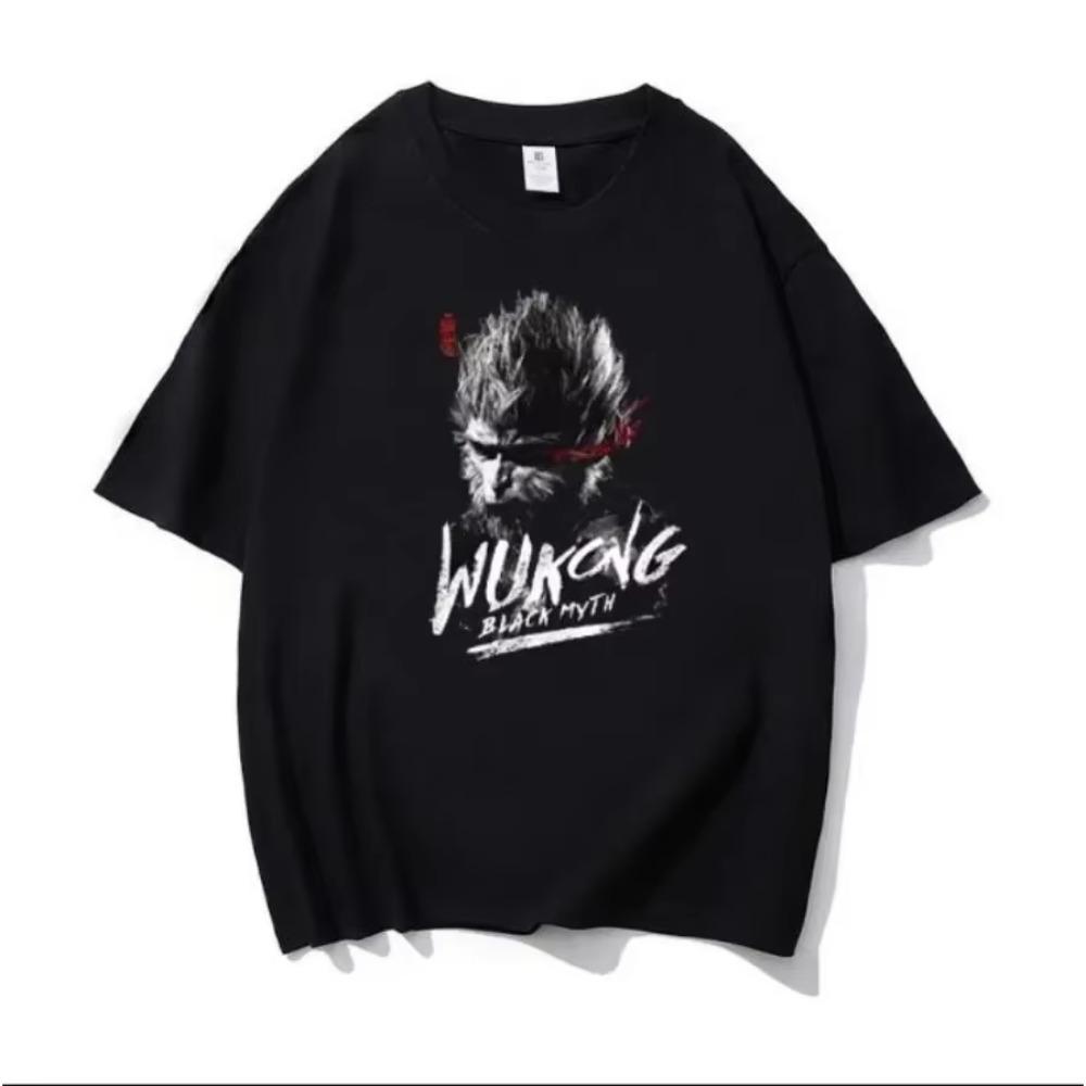 Мужская футболка модная черная Myth WuKong смешная футболка мужская летняя повседневная мужская футболка хипстерская хип-хоп футболка мужская уличная одежда XXXXXL чёрный
Мужская футболка модная черная Myth WuKong смешная футболка мужская летняя повседневная мужская футболка хипстерская хип-хоп футболка мужская уличная одежда XXXXXL чёрный