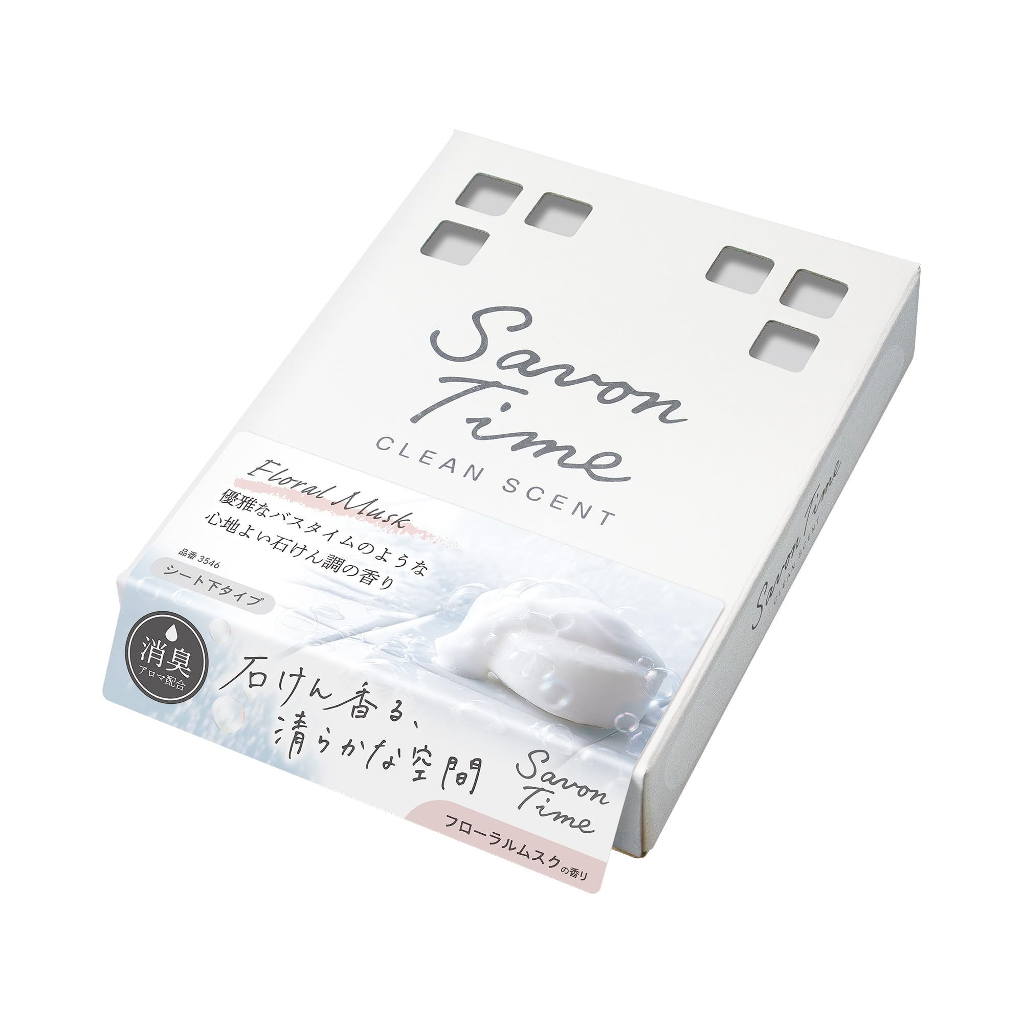 HARUKADO Carall Автомобильный освежитель воздуха Savon Time Box Цветочный мускус 165 мл 3546
HARUKADO Carall Автомобильный освежитель воздуха Savon Time Box Цветочный мускус 165 мл 3546