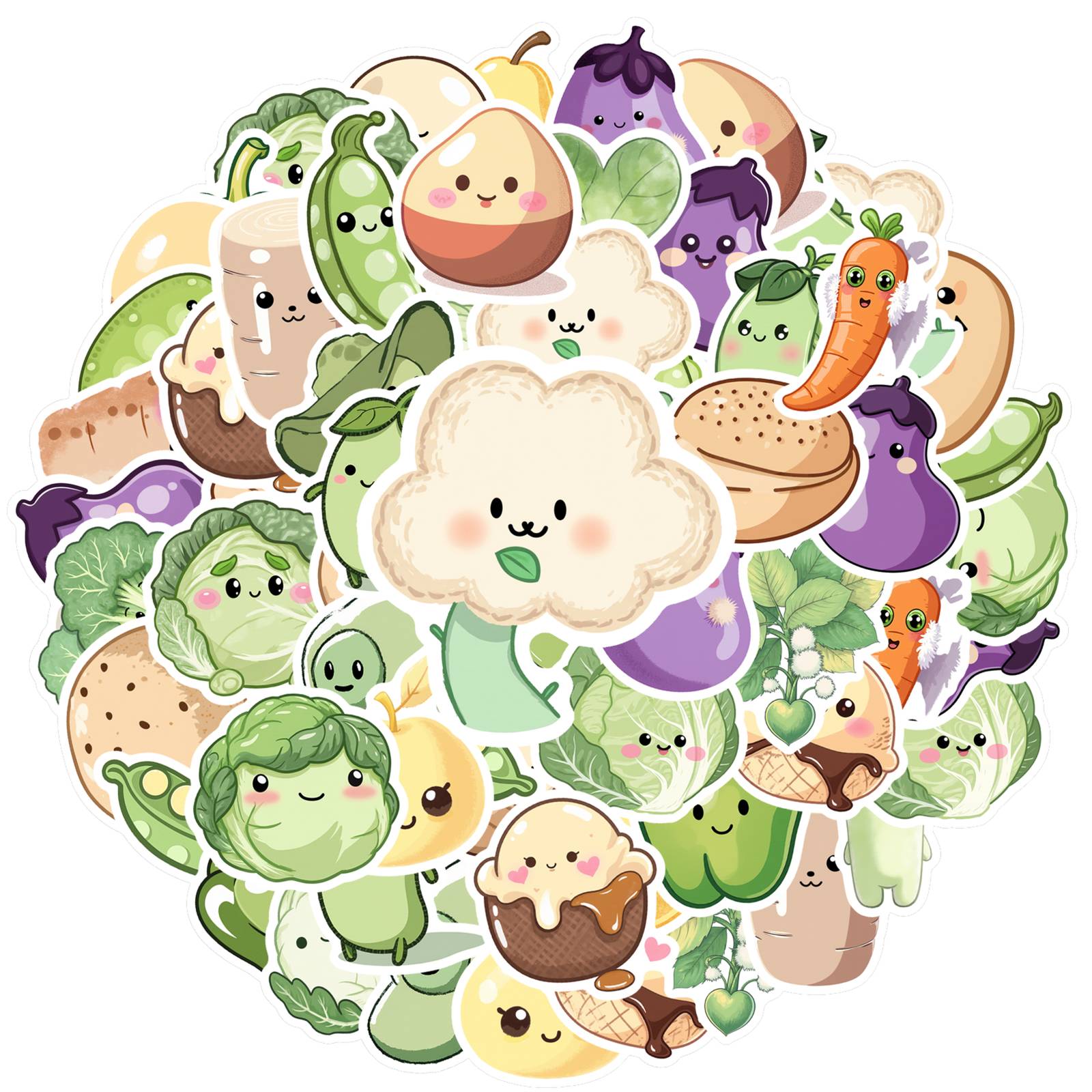35pcs-50pcs Cute Cute Vegetables Stickers Whimsical Cute Expressions Stickers Stickers For DIY Phone Laptop
35pcs-50pcs Cute Cute Vegetables Stickers Whimsical Cute Expressions Stickers Stickers For DIY Phone Laptop