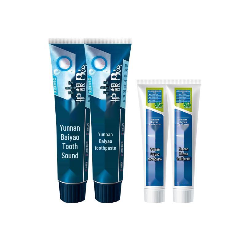 Yunnan Baiyao Active Peptide Fresh Mint Toothpaste Bundle
Yunnan Baiyao Active Peptide Fresh Mint Toothpaste Bundle
