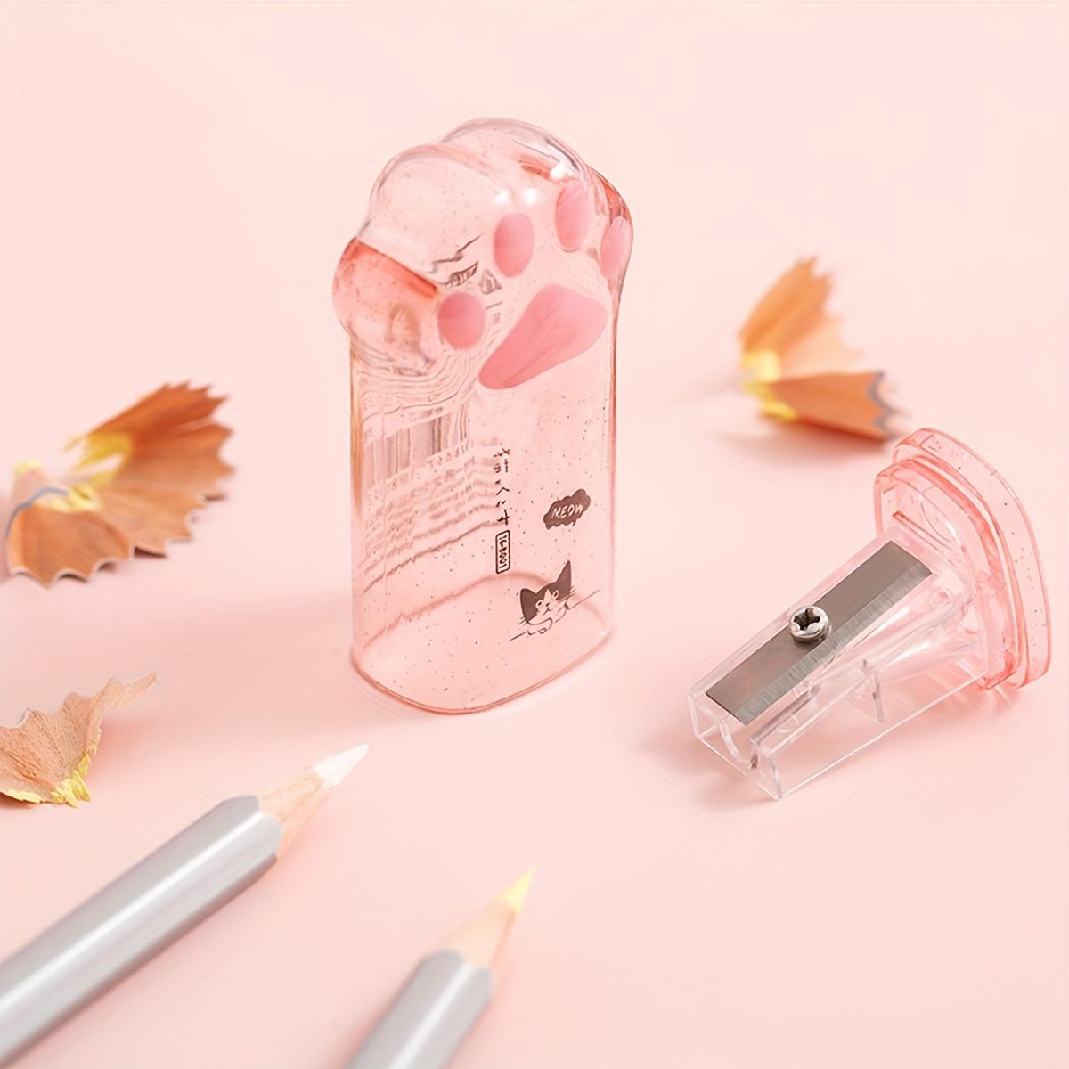 Cat Paw Pencil Sharpener Manual Pencil Sharpener Acrylic Pencil Sharpener Stationery Gift Cute Stationery for Art рожевий
Cat Paw Pencil Sharpener Manual Pencil Sharpener Acrylic Pencil Sharpener Stationery Gift Cute Stationery for Art рожевий