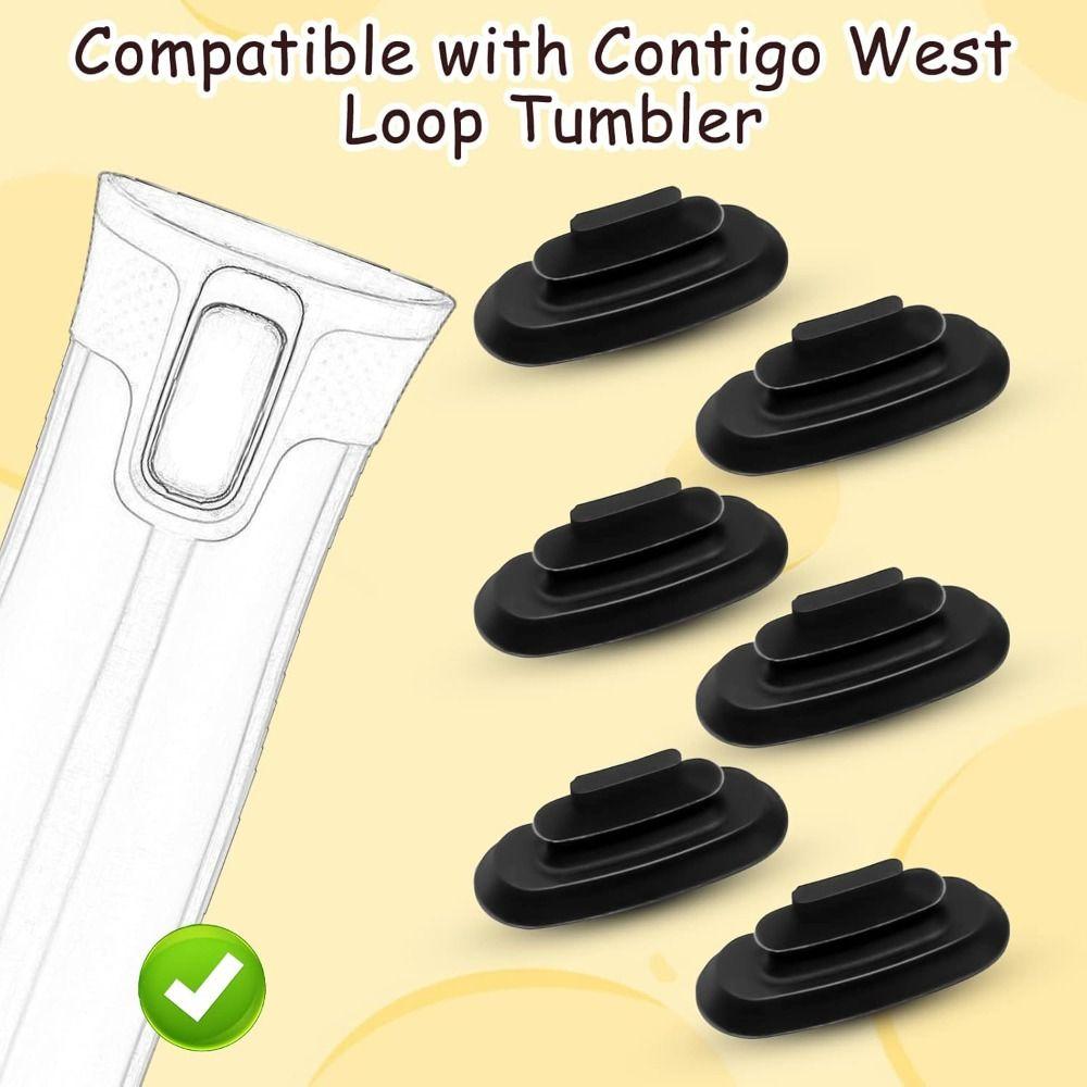 6pcs Silicone Water Bottle Seal Part Reusable Mug Lid Stopper Coffee Mug Stoppers for Contigo
6pcs Silicone Water Bottle Seal Part Reusable Mug Lid Stopper Coffee Mug Stoppers for Contigo
