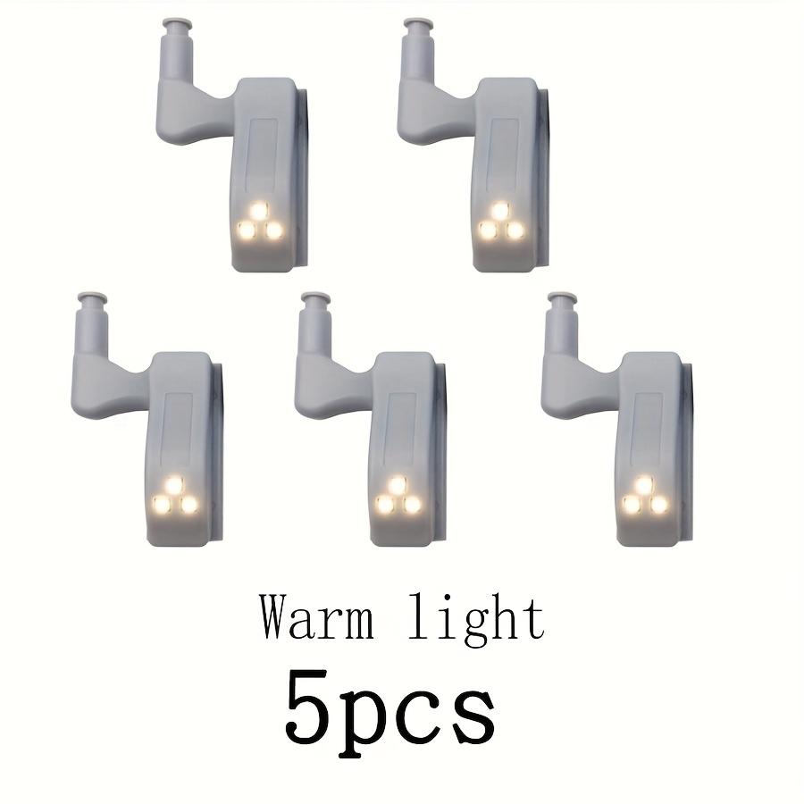5pcs LED Cabinet Hinge Lights Semi-Flush Mount Closet Lamp Battery-Operated for Kitchen Cabinets Wardrobe Home Storage Lights теплим білим кольором
5pcs LED Cabinet Hinge Lights Semi-Flush Mount Closet Lamp Battery-Operated for Kitchen Cabinets Wardrobe Home Storage Lights теплим білим кольором