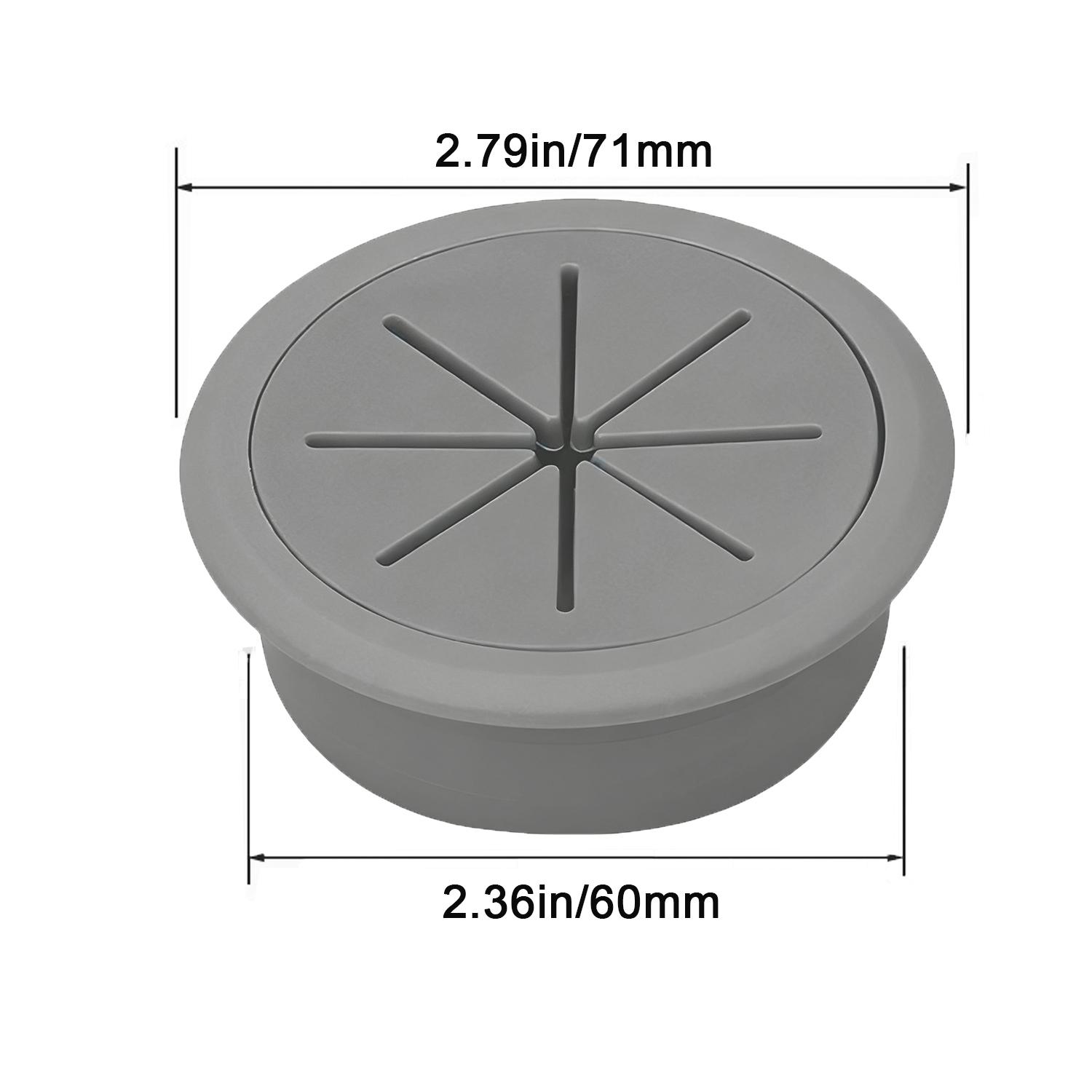 50mm/60mm Threaded Cable Grommet Cover, Hide Wires & Organize Cables for Office Home Desk, Easy Install
50mm/60mm Threaded Cable Grommet Cover, Hide Wires & Organize Cables for Office Home Desk, Easy Install