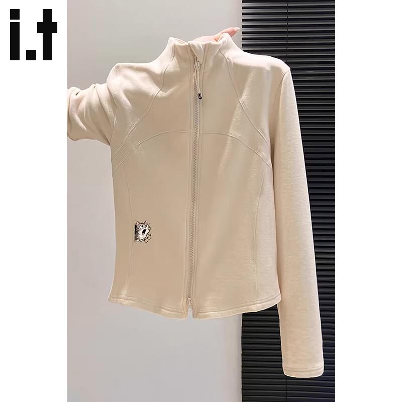 CHOCOOLATEit Women s Thermal Mock Neck Double Zipper Cardigan M
CHOCOOLATEit Women s Thermal Mock Neck Double Zipper Cardigan M