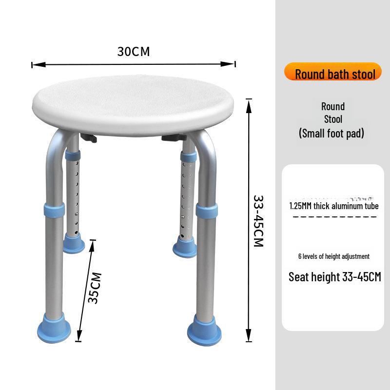 Dinglian алюминиевый сплав нескользящий стул для душа для пожилых людей
Dinglian алюминиевый сплав нескользящий стул для душа для пожилых людей