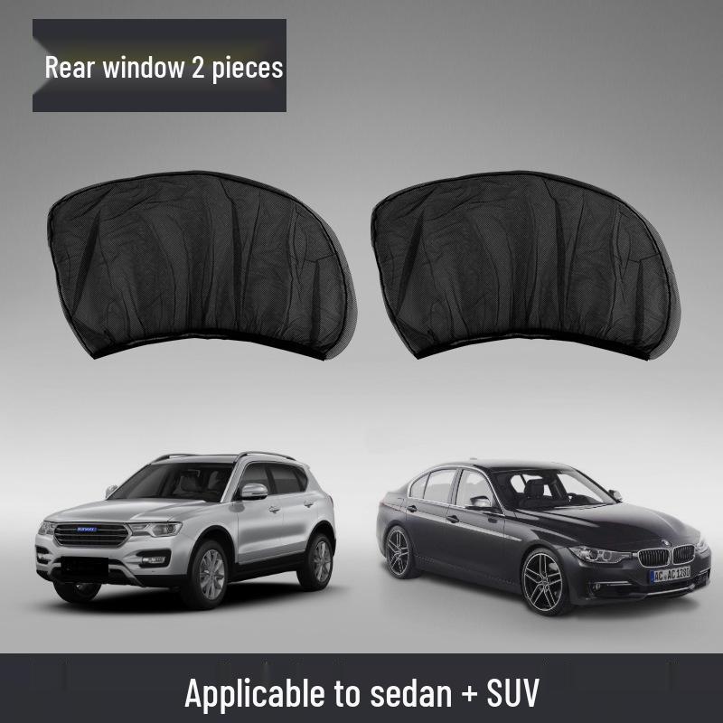 Car Sun Shade: Heat Insulation, Mosquito Net, Privacy Screen. Pack of 2 pieces
Car Sun Shade: Heat Insulation, Mosquito Net, Privacy Screen. Pack of 2 pieces