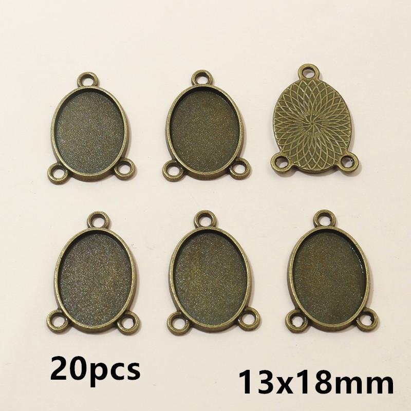 5-40pcs 3-Loops Oval Prndant Cabochons Blank Base Setting DIY Necklace Bracelet Jewelry Making Accessories Findings
5-40pcs 3-Loops Oval Prndant Cabochons Blank Base Setting DIY Necklace Bracelet Jewelry Making Accessories Findings