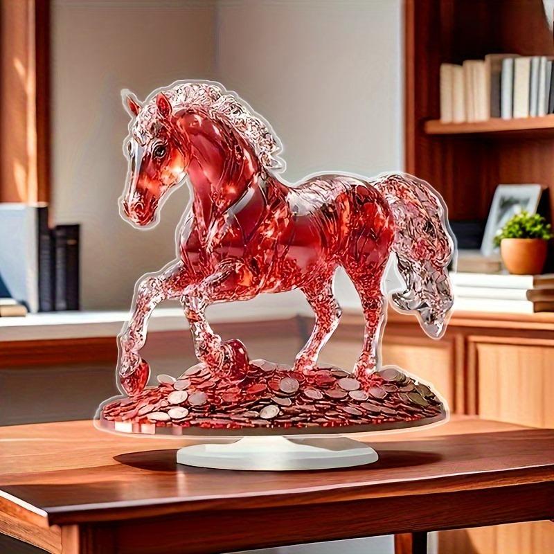 2D Flat Acrylic Horse Statue Decoration, Indoor and Outdoor Decoration - No Battery/electricity Required, Free Day Decoration, Shop Decoration, Durab 20*20CM
2D Flat Acrylic Horse Statue Decoration, Indoor and Outdoor Decoration - No Battery/electricity Required, Free Day Decoration, Shop Decoration, Durab 20*20CM