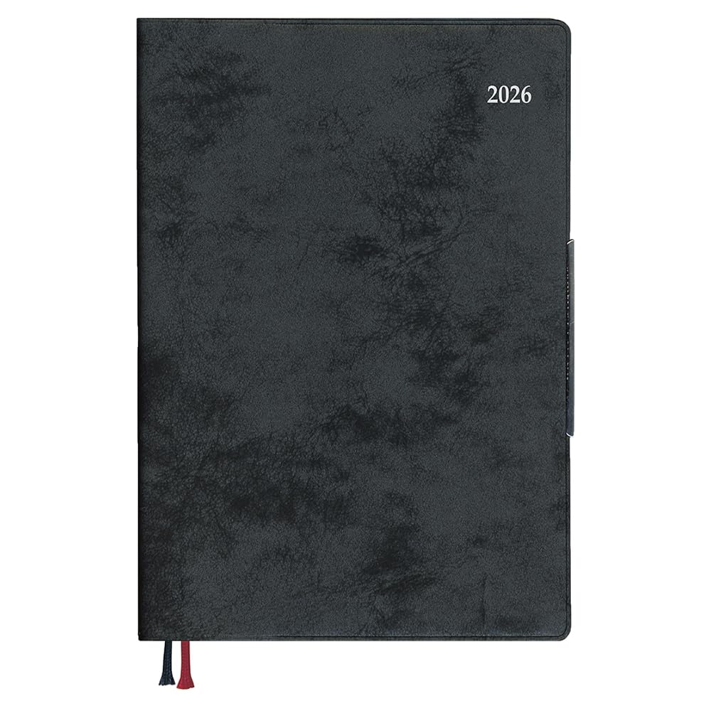 Daigo 2026 Appointment Starts March 2026 Planner, Weekly, B6, Black, E8837, чорний
Daigo 2026 Appointment Starts March 2026 Planner, Weekly, B6, Black, E8837, чорний