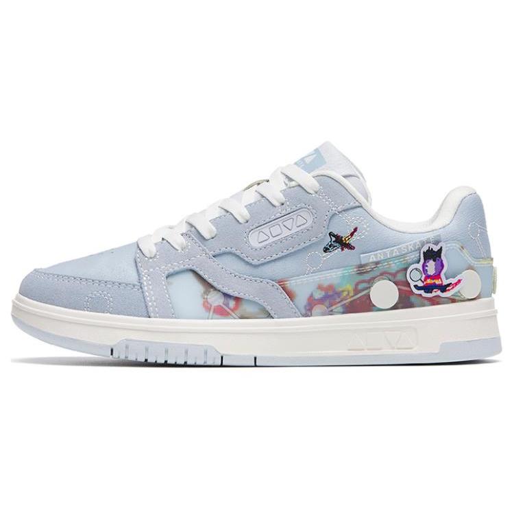 Anta AOYU Aeroplane Chess Slip Resistant Abrasion Resistant Low top Skateboard Shoes Women s Light Blue White 122319238-3 35.5
Anta AOYU Aeroplane Chess Slip Resistant Abrasion Resistant Low top Skateboard Shoes Women s Light Blue White 122319238-3 35.5