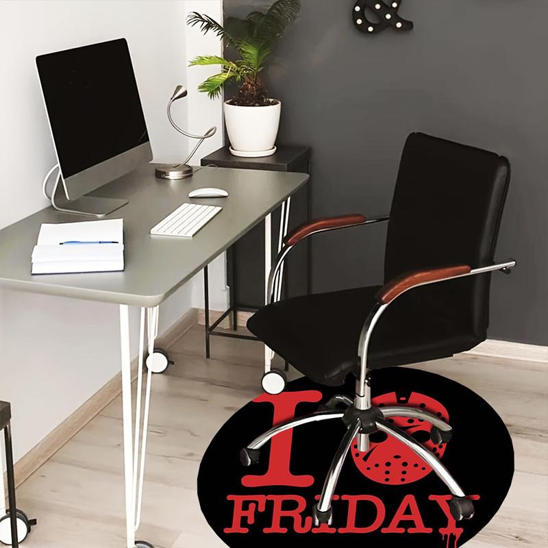 1pc Friday the 13th Horror Mask Round carpet, Made of Polyester,Perfect for Decorating Office Chairs, Living Rooms,fplt037 80cm by 80cm
1pc Friday the 13th Horror Mask Round carpet, Made of Polyester,Perfect for Decorating Office Chairs, Living Rooms,fplt037 80cm by 80cm
