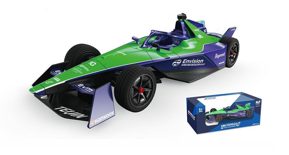 RW Scale Formula E Envision Racing Себастьян Бюмі Модель-машинка RW7124 1/24 #16 Синій/Зелений (Готова модель)
RW Scale Formula E Envision Racing Себастьян Бюмі Модель-машинка RW7124 1/24 #16 Синій/Зелений (Готова модель)