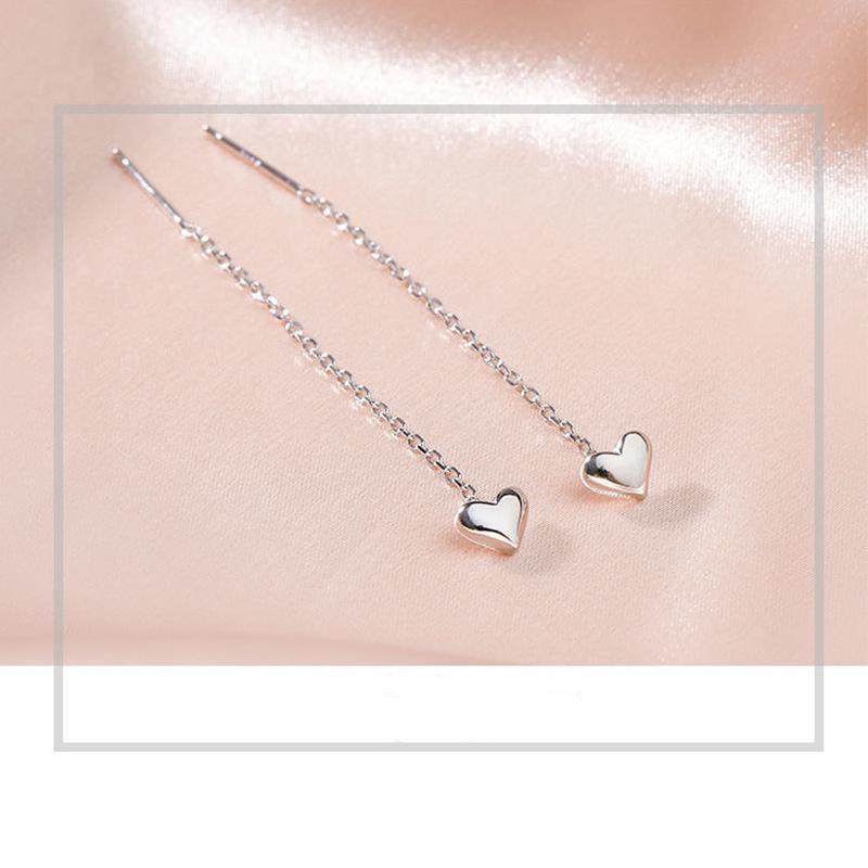 925 Copper needle love ear line Korean version of small fresh earrings 2023 new earrings trendy girl earrings tassel earrings мідний
925 Copper needle love ear line Korean version of small fresh earrings 2023 new earrings trendy girl earrings tassel earrings мідний