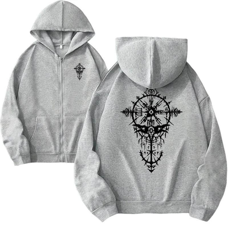 Ancient Viking Raven Print Hoodie Autumn Women s Hooded Sweatshirt Classic Dark Gothic Style Zip-up Coat Urban Jacket 3XL
Ancient Viking Raven Print Hoodie Autumn Women s Hooded Sweatshirt Classic Dark Gothic Style Zip-up Coat Urban Jacket 3XL