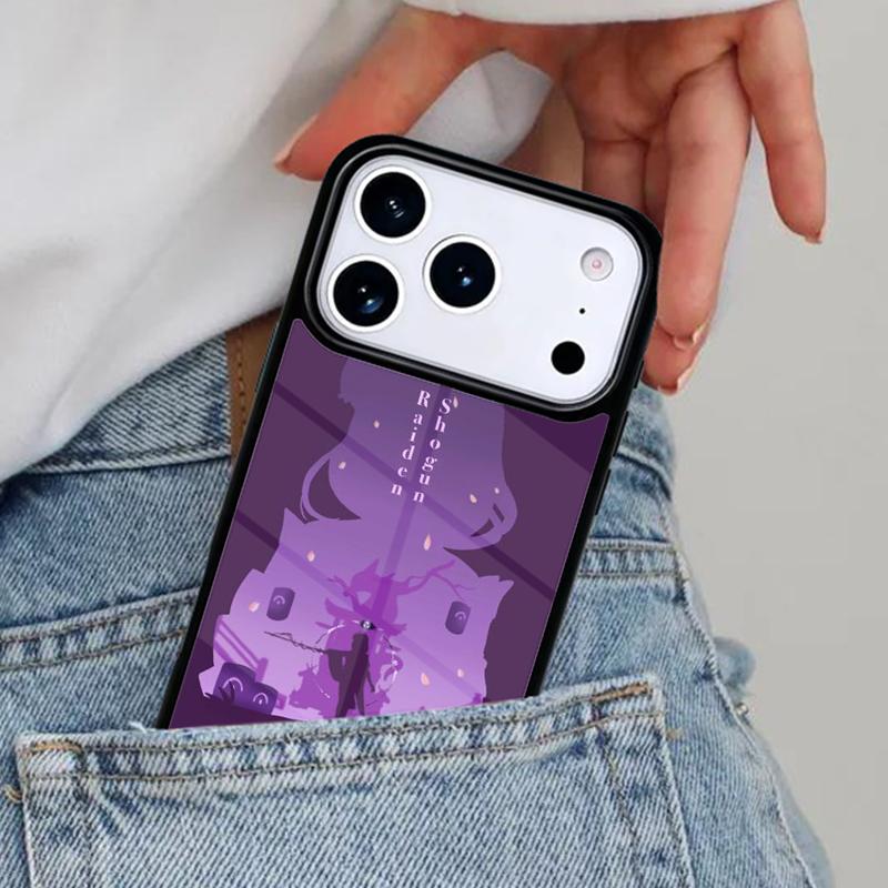 Genshin Impact Raiden Shogun soft Phone Case for iPhone 16e 15 14 13 12 17 Pro Max Plus Air 17pro Cover Coque iPhone 14 Plus
Genshin Impact Raiden Shogun soft Phone Case for iPhone 16e 15 14 13 12 17 Pro Max Plus Air 17pro Cover Coque iPhone 14 Plus