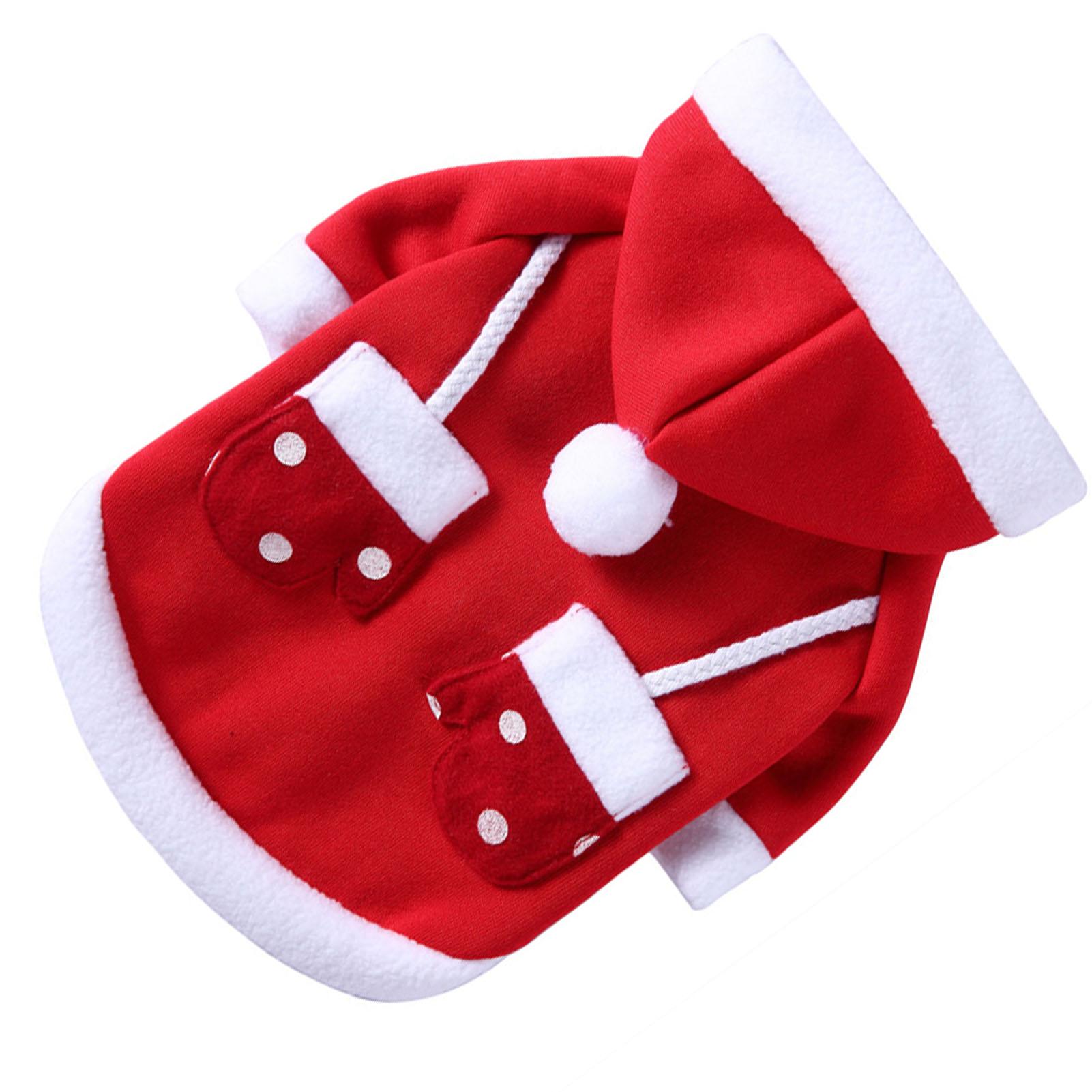 Warm Dog Clothes Coral Velvet Dog Costume Fashionable Hooded Design Pet Clothes for Autumn Winter Festival Decoration S
Warm Dog Clothes Coral Velvet Dog Costume Fashionable Hooded Design Pet Clothes for Autumn Winter Festival Decoration S