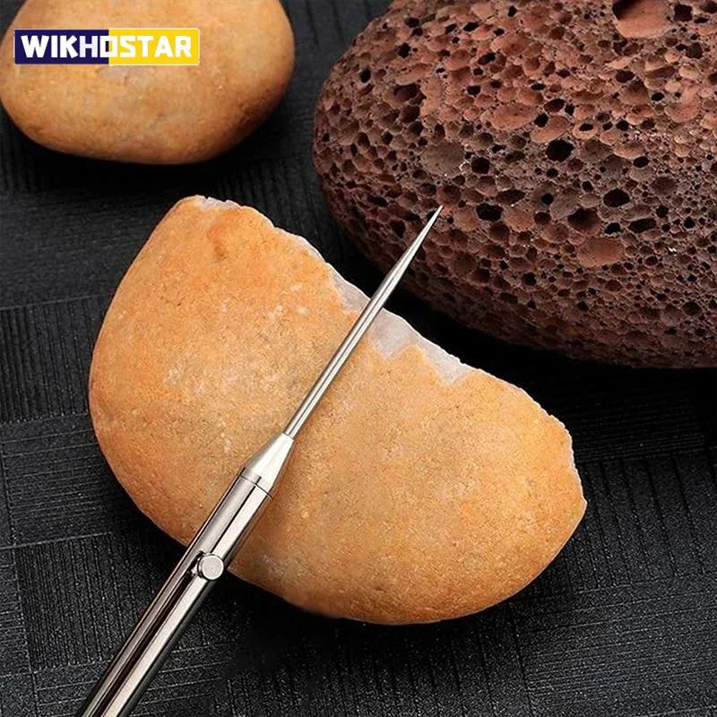 Portable Titanium Toothpicks Alloy Push-pull Spring Design With Metal Toothpick Holder for Outdoor Picnic Camping Accessories
Portable Titanium Toothpicks Alloy Push-pull Spring Design With Metal Toothpick Holder for Outdoor Picnic Camping Accessories