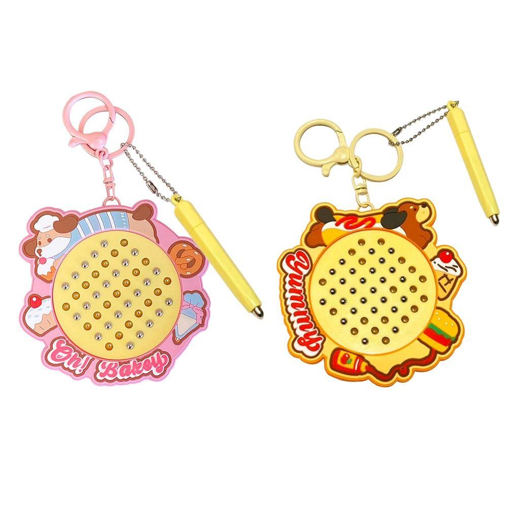 Decompression Drawing Board Keychain Hanging Ornament Drawing Toy Pendant for Kids Toys червоний
Decompression Drawing Board Keychain Hanging Ornament Drawing Toy Pendant for Kids Toys червоний