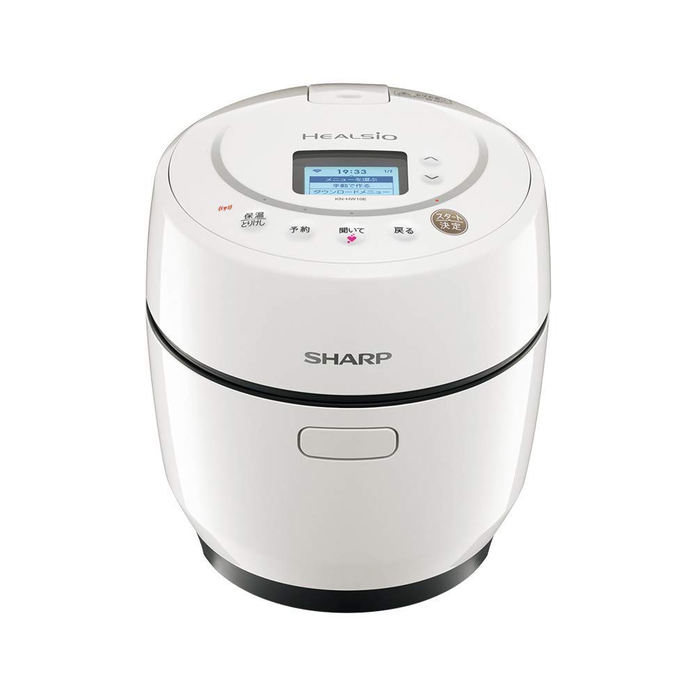 Sharp Healsio Hot Cook электрическая кастрюля для приготовления пищи без воды для людей, подключение к смартфону, 2 уровня, готовка, белый цвет, 1,0 л, 1 ~ 2 KN-HW10E-W
Sharp Healsio Hot Cook электрическая кастрюля для приготовления пищи без воды для людей, подключение к смартфону, 2 уровня, готовка, белый цвет, 1,0 л, 1 ~ 2 KN-HW10E-W