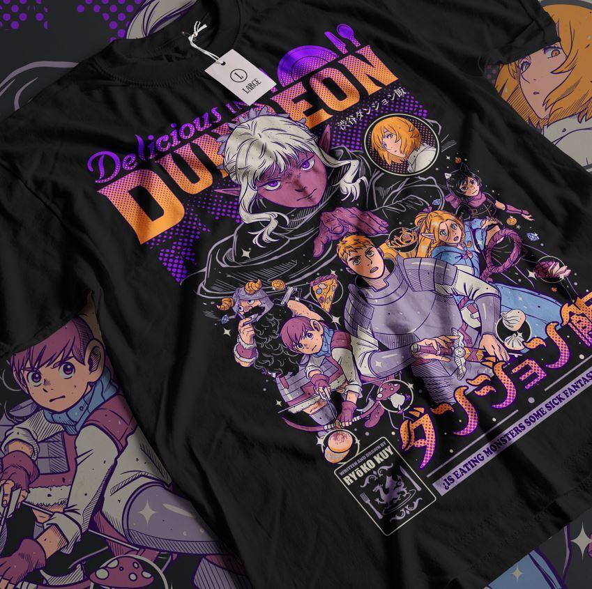 Senshi T-shirt Senshi For Food Delicious In The Dungeon Gift shirt All Size L
Senshi T-shirt Senshi For Food Delicious In The Dungeon Gift shirt All Size L