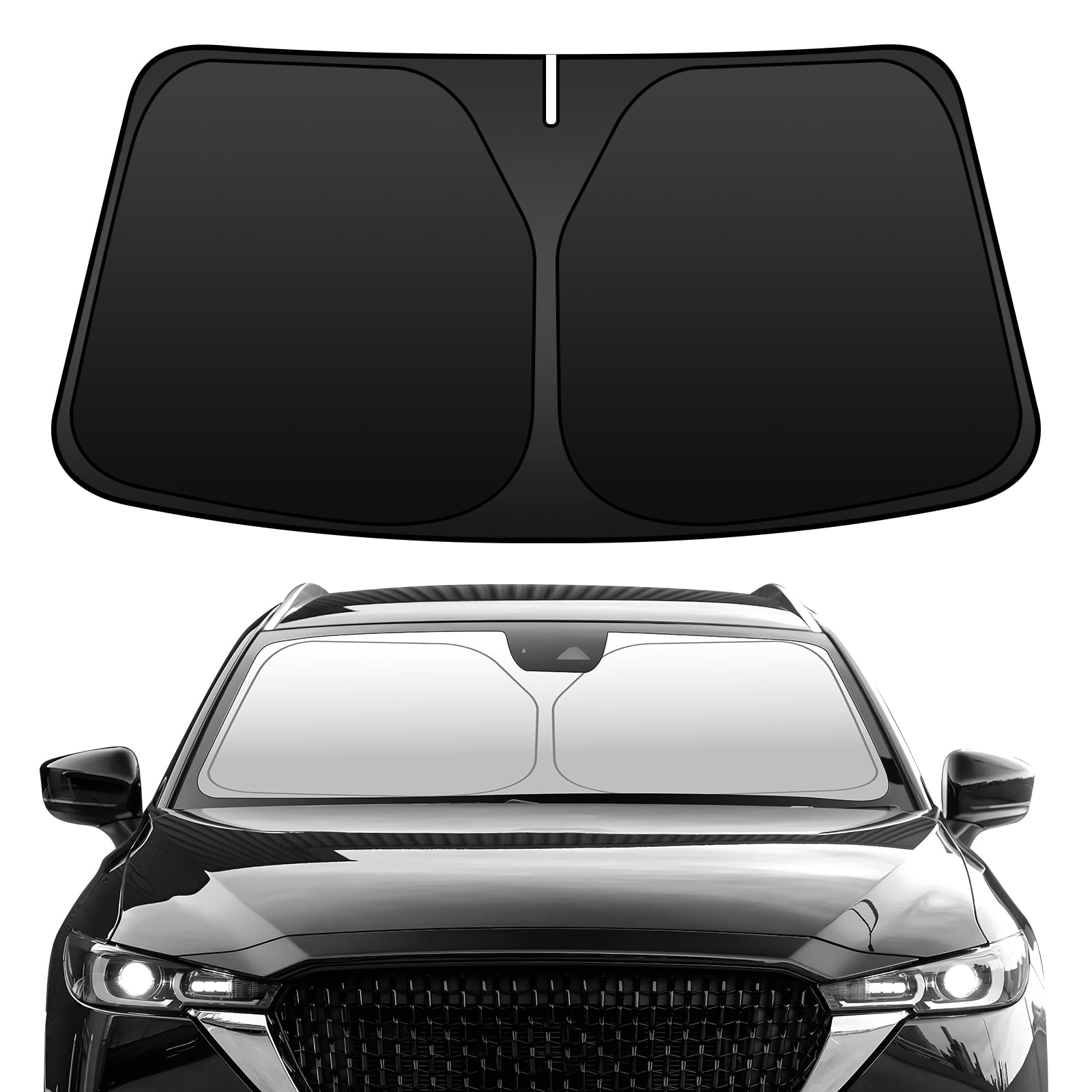 BLUESEATEC Front Windshield Sunshade for Mazda CX-8 (KG5P/KG2P, 2017–Present) – Vehicle-Specific, UV Cut, Heat-Insulating, Foldable чёрный
BLUESEATEC Front Windshield Sunshade for Mazda CX-8 (KG5P/KG2P, 2017–Present) – Vehicle-Specific, UV Cut, Heat-Insulating, Foldable чёрный