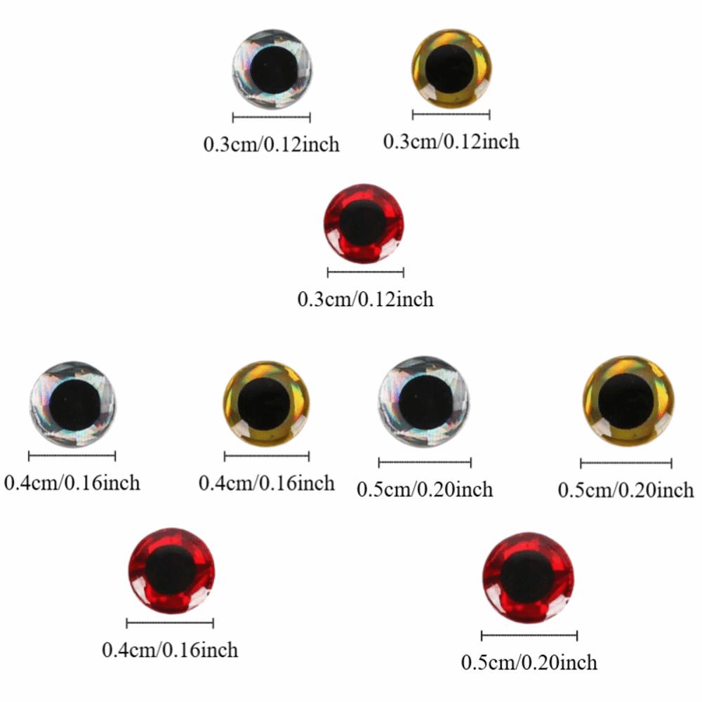 500PCS Waterproof Artificial Fish Eyes 3/4/5 mm Fake Fishing Eyes Fishing Lure Eye Fly Tying Red-3mm
500PCS Waterproof Artificial Fish Eyes 3/4/5 mm Fake Fishing Eyes Fishing Lure Eye Fly Tying Red-3mm