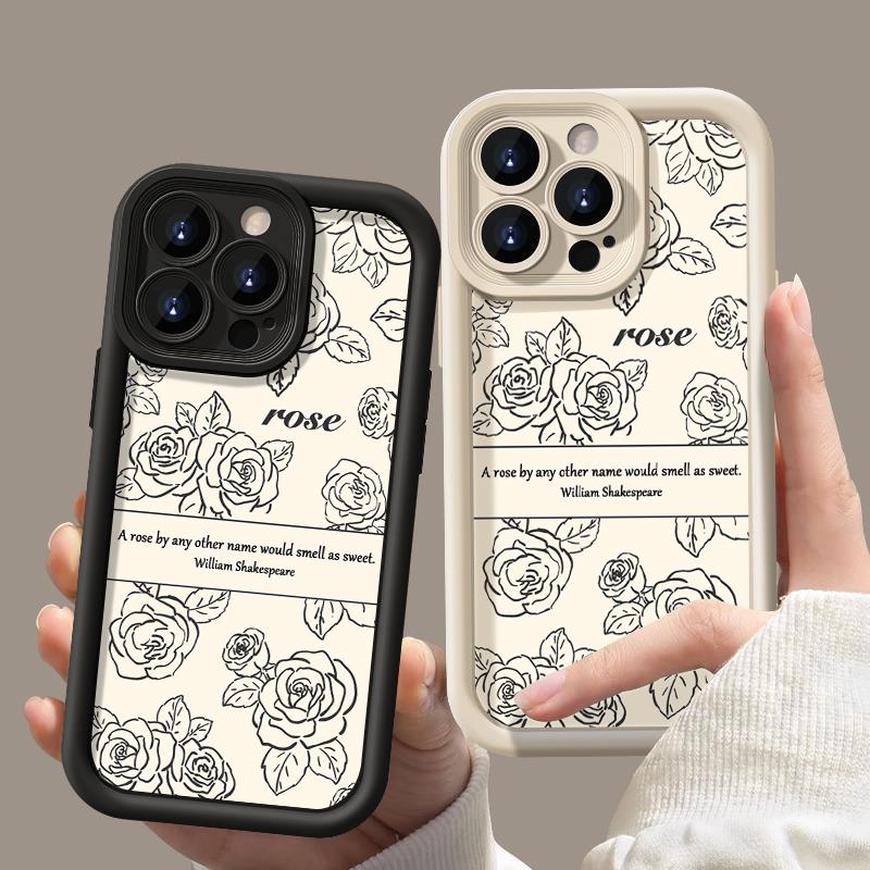 Модный противоударный чехол с принтом роз для iPhone 16 Pro Max 15 14 13 Pro 12 11 XR XS 8 7, защитный матовый мягкий бампер из ТПУ iPhone 15 чёрный
Модный противоударный чехол с принтом роз для iPhone 16 Pro Max 15 14 13 Pro 12 11 XR XS 8 7, защитный матовый мягкий бампер из ТПУ iPhone 15 чёрный