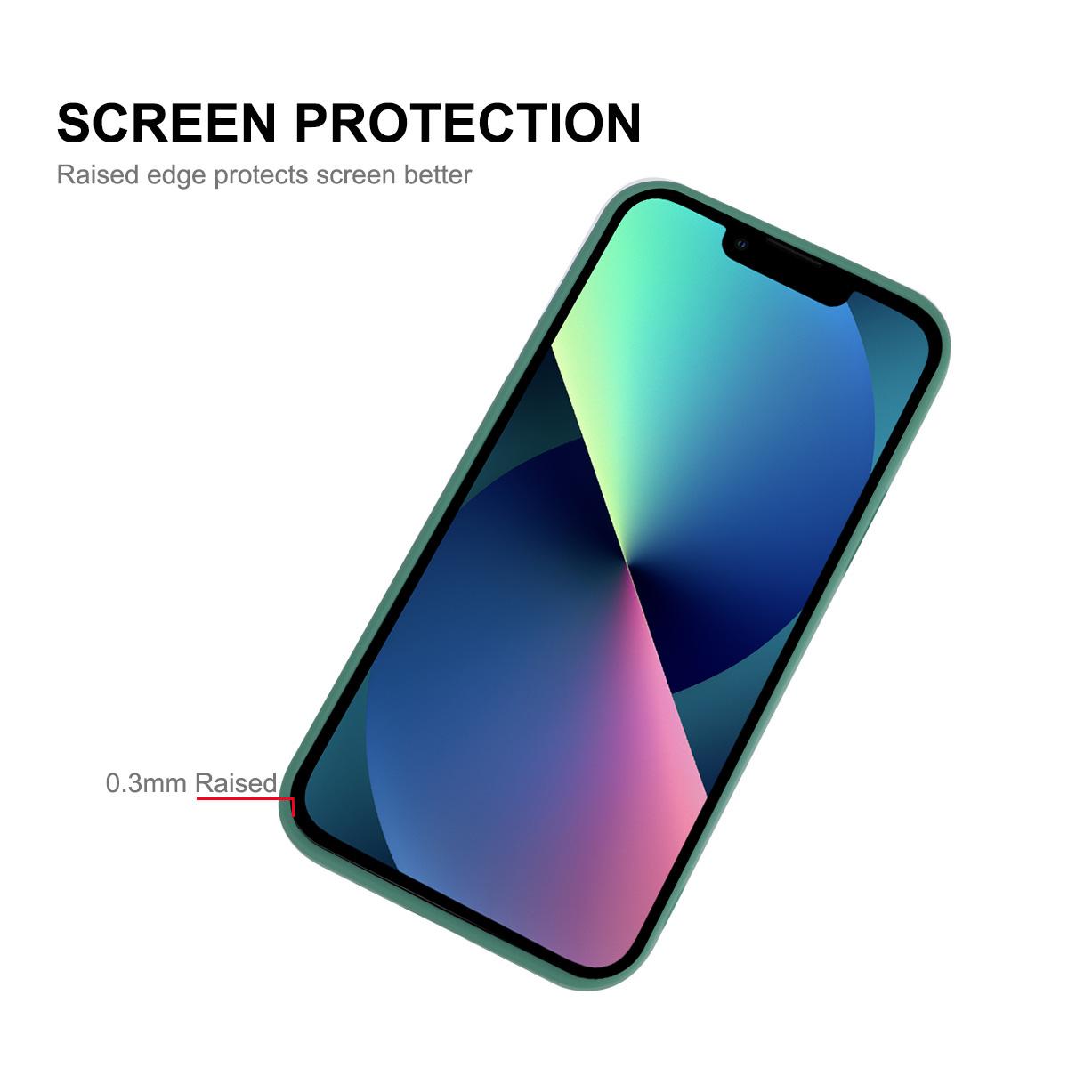 ENKAY HAT PRINCE For iPhone 13 6.1 inch Anti-drop Liquid Silicone Case Precise Cutout Camera Protection Soft Phone Cover Green
ENKAY HAT PRINCE For iPhone 13 6.1 inch Anti-drop Liquid Silicone Case Precise Cutout Camera Protection Soft Phone Cover Green