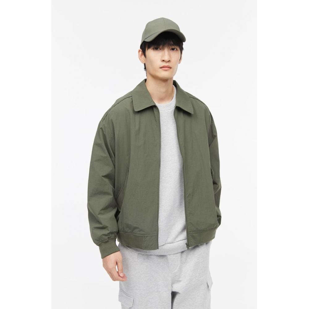 Куртка свободного кроя HM Dark kHaki Green
Куртка свободного кроя HM Dark kHaki Green