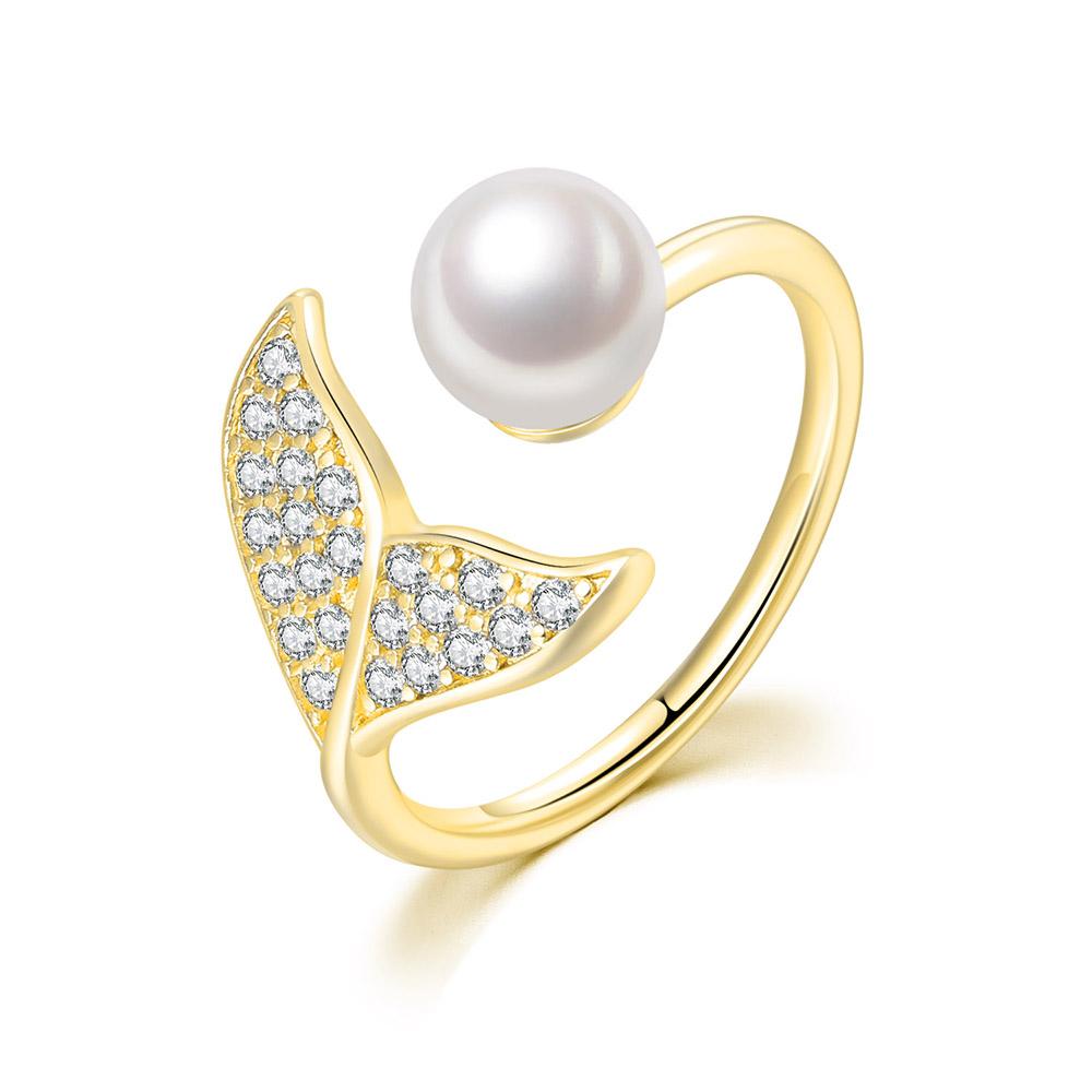ZHOUYANG Mermaid Imitation Pearl Rings For Women Korean Fashion Zircon Gold Color Teen Girls Gift Jewelry Wholesale R203 5
ZHOUYANG Mermaid Imitation Pearl Rings For Women Korean Fashion Zircon Gold Color Teen Girls Gift Jewelry Wholesale R203 5