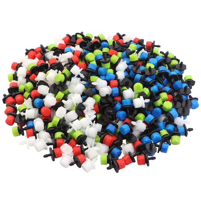 50-1000PCS Adjustable Irrigation Dripper Sprinkler 8 Hole Micro Flow Emitter Atomizer Garden 1/4 Hose 5 Colors Watering
50-1000PCS Adjustable Irrigation Dripper Sprinkler 8 Hole Micro Flow Emitter Atomizer Garden 1/4 Hose 5 Colors Watering