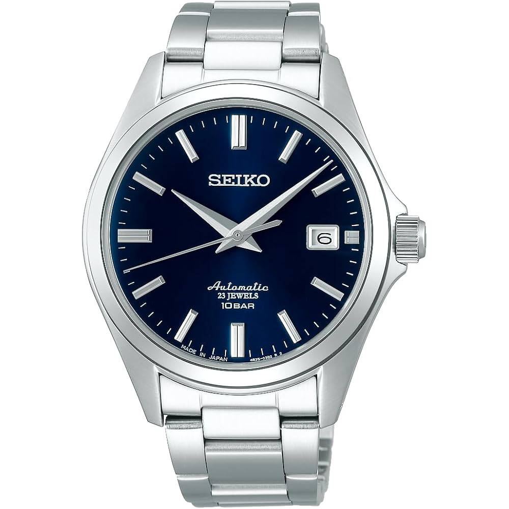 Seiko Men s Mechanical Automatic Watch SZSB013 Silver Navy Dial with Date Calendar Japan Made
Seiko Men s Mechanical Automatic Watch SZSB013 Silver Navy Dial with Date Calendar Japan Made