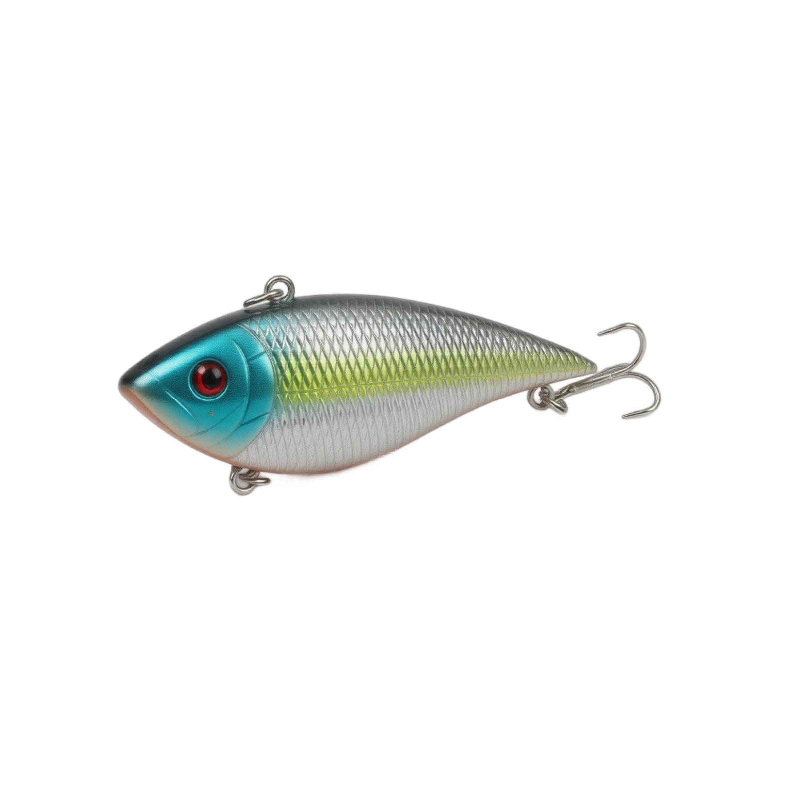 7cm 10 5g Fishing Lure Vibration Swimbait Hard Bait Freshwater Bass Pike Crankbait for Long Casting one size
7cm 10 5g Fishing Lure Vibration Swimbait Hard Bait Freshwater Bass Pike Crankbait for Long Casting one size