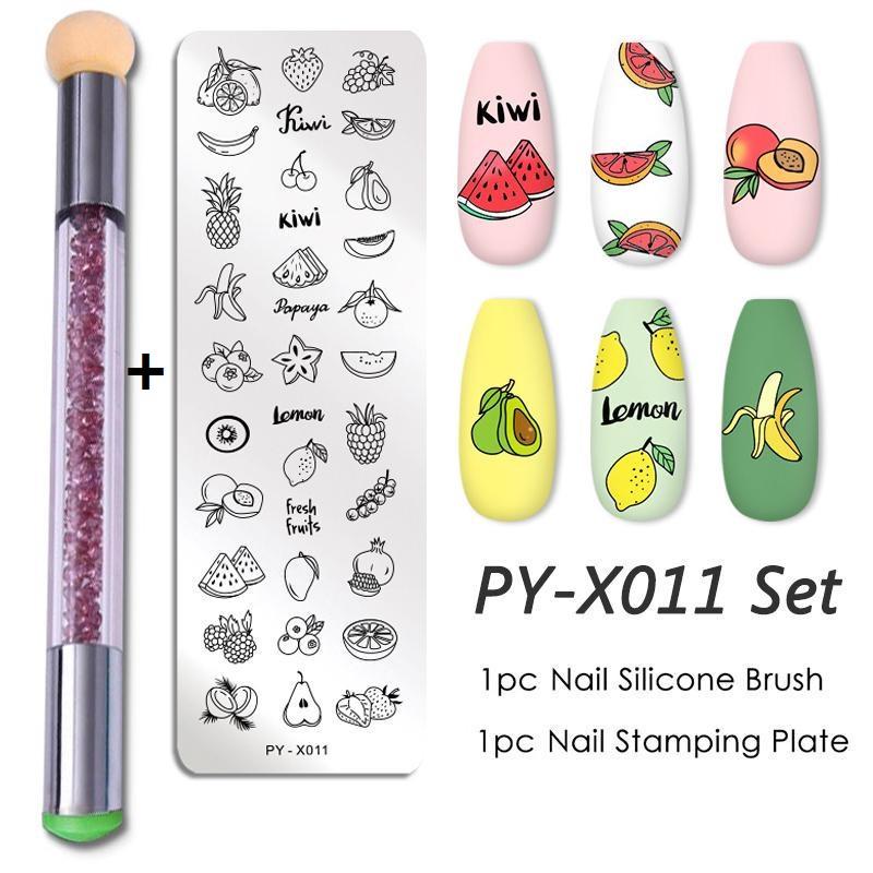 2 шт. / Компл. Штамповки для ногтей набор силиконовых губчатых кистей трафареты для трафаретов для переноса лака
2 шт. / Компл. Штамповки для ногтей набор силиконовых губчатых кистей трафареты для трафаретов для переноса лака