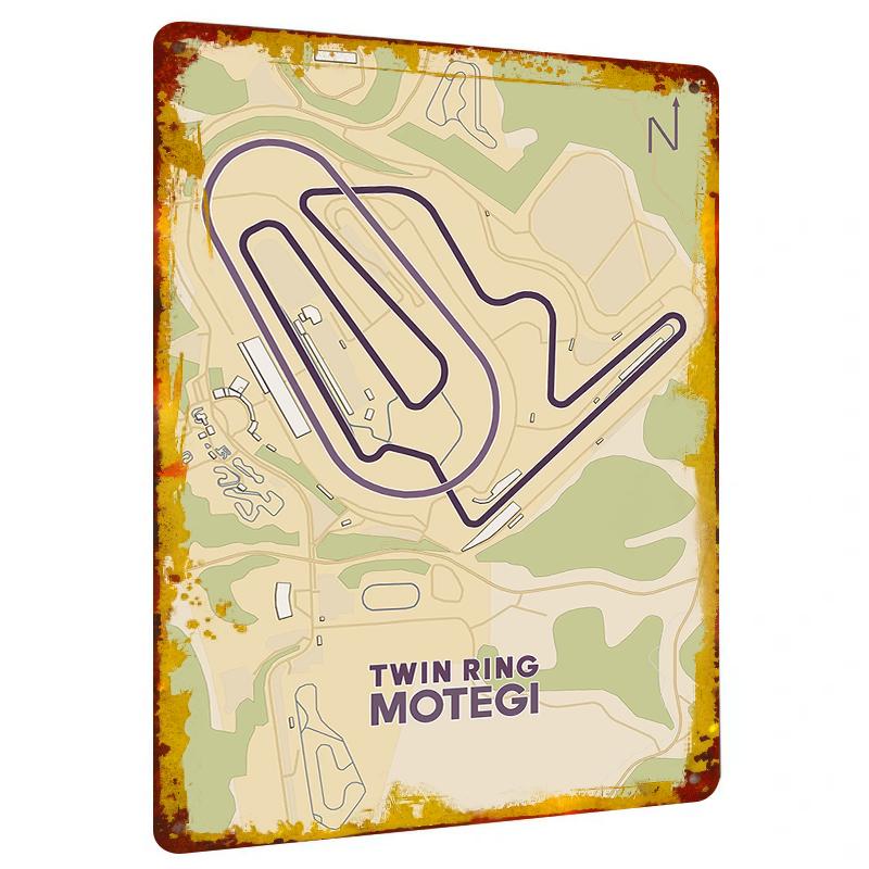 Twin Ring Motegi Race Track Map Metal Wall Art Decor for Racing Enthusiasts Home Garage Decorations 20x30cm(7.8x11.8inch)
Twin Ring Motegi Race Track Map Metal Wall Art Decor for Racing Enthusiasts Home Garage Decorations 20x30cm(7.8x11.8inch)