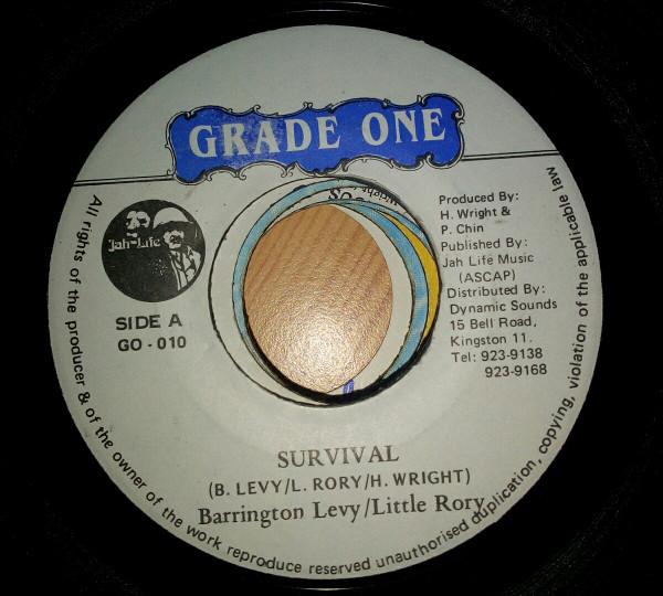 7inch Record BARRINGTON LEVY, LITTLE RORY - Survival GO010 Grade One 1994 Jamaica Reggae, Ska & Dub Used
7inch Record BARRINGTON LEVY, LITTLE RORY - Survival GO010 Grade One 1994 Jamaica Reggae, Ska & Dub Used