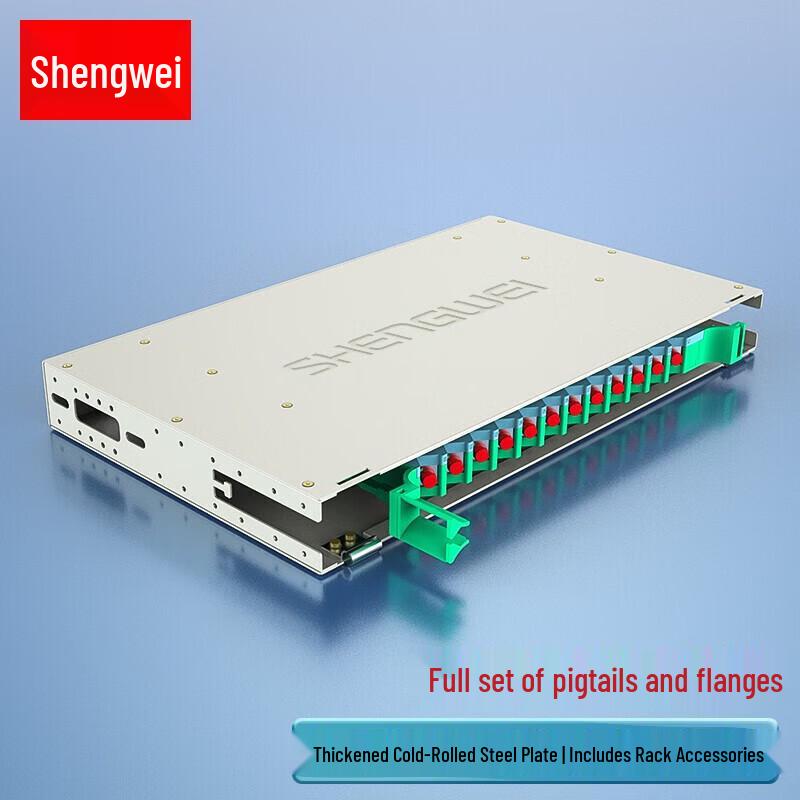 Shengwei ODF-1012F-S 12-Core FC Single Mode Fiber Patch Panel
Shengwei ODF-1012F-S 12-Core FC Single Mode Fiber Patch Panel