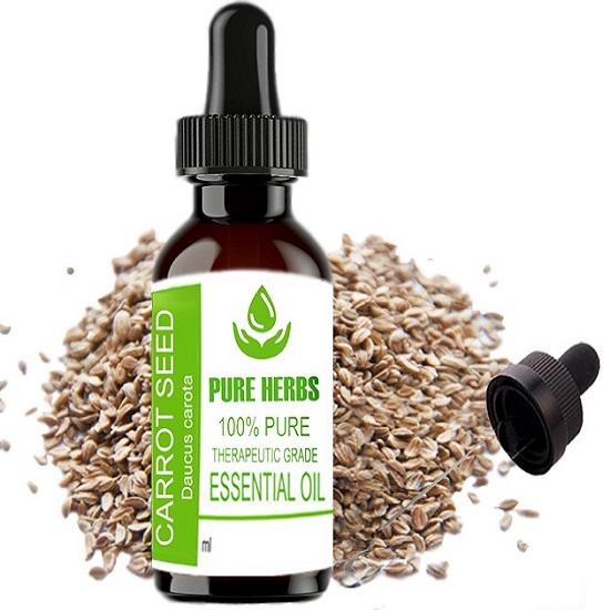 Pure Herbs Carrot seed (Daucus carota) Pure & Natural Therapeutic Grade Essential Oil Plastic with Dropper 100 ml
Pure Herbs Carrot seed (Daucus carota) Pure & Natural Therapeutic Grade Essential Oil Plastic with Dropper 100 ml