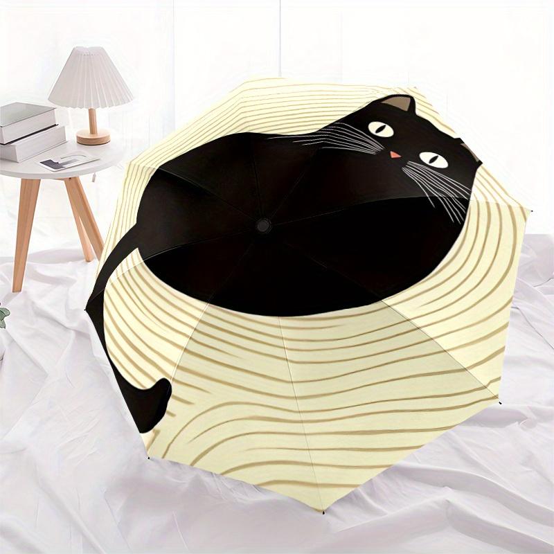 1pc Lazy cat Automatic Open 8-Rib Windproof Umbrella, Travel & Commuting, Suitable for All Seasons
1pc Lazy cat Automatic Open 8-Rib Windproof Umbrella, Travel & Commuting, Suitable for All Seasons