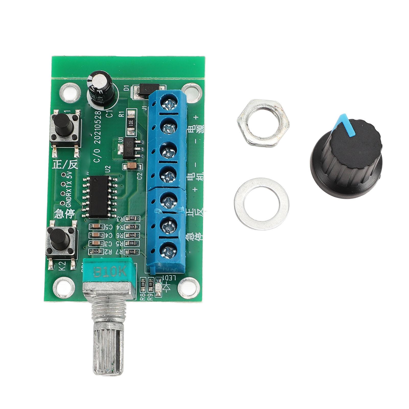 PWM Speed Controller Module Reversible Small Motor Speed Regulator for 3650 3525 2418 2430
PWM Speed Controller Module Reversible Small Motor Speed Regulator for 3650 3525 2418 2430